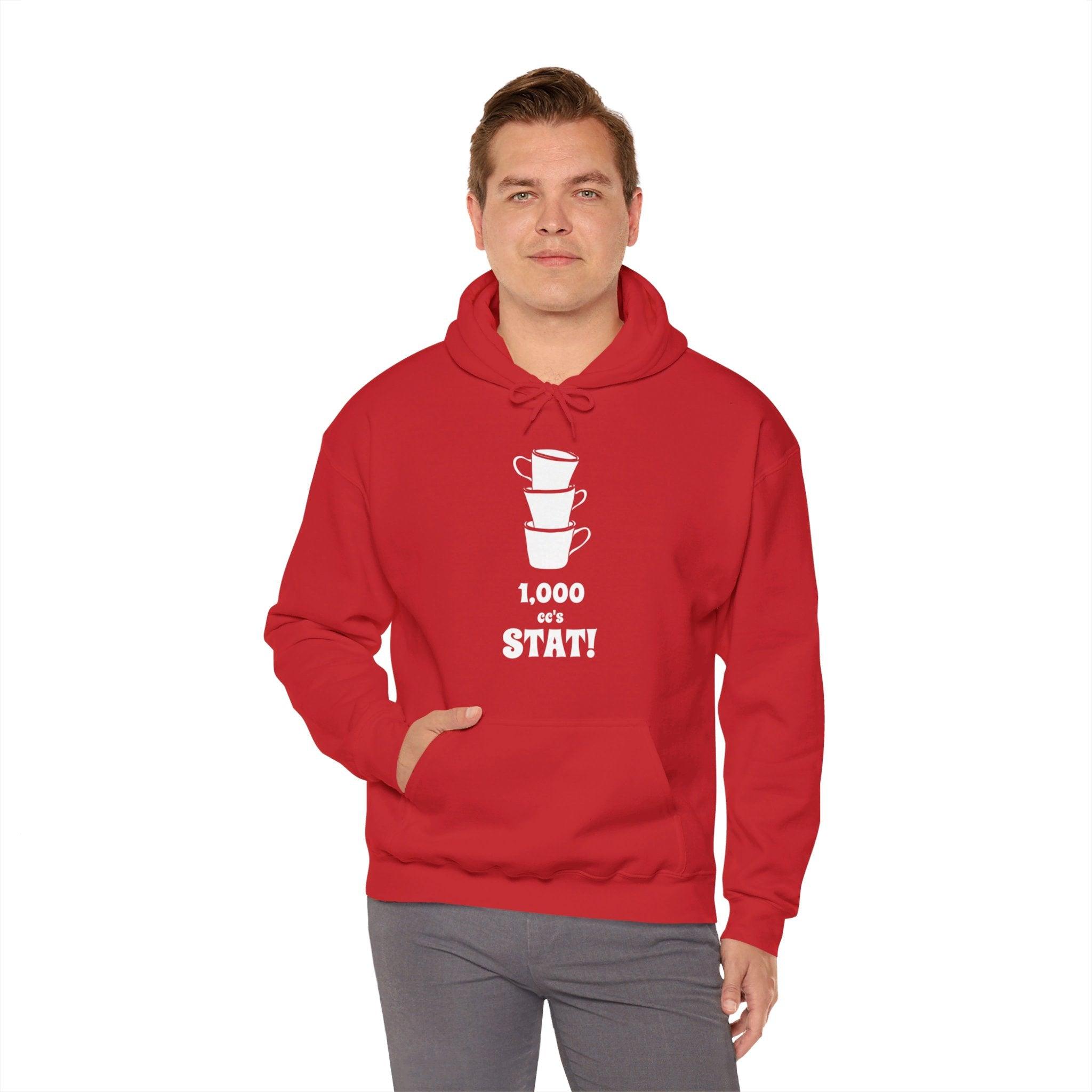 1,000 cc's Stat! - Hoodie - Witty Twisters Fashions