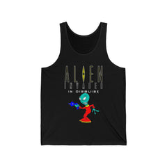 Alien Invader In Disguise - Tank Top - Witty Twisters Fashions