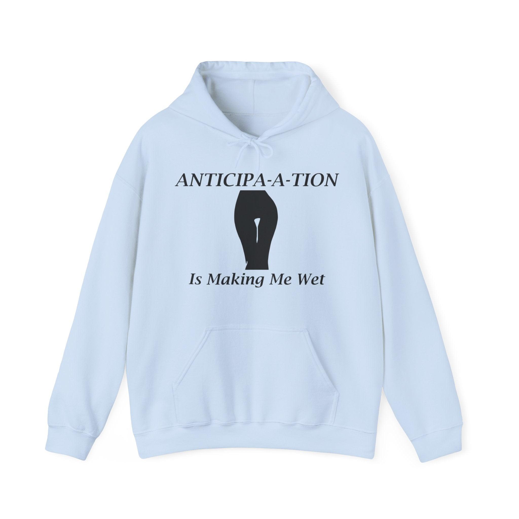 Anticipa-a-tion Is Making Me Wet - Hoodie - Witty Twisters Fashions