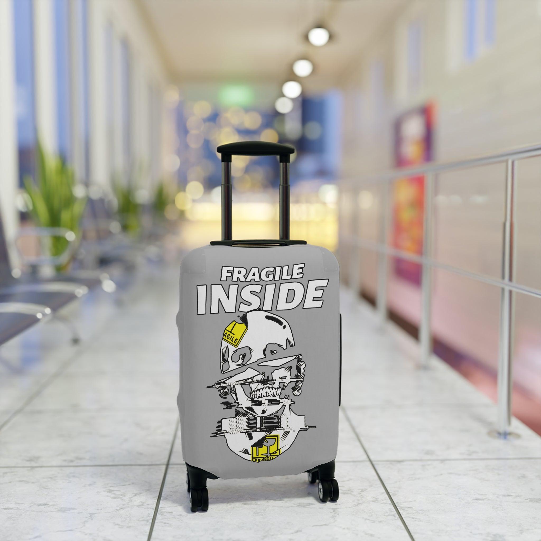 Fragile Inside - Luggage Cover