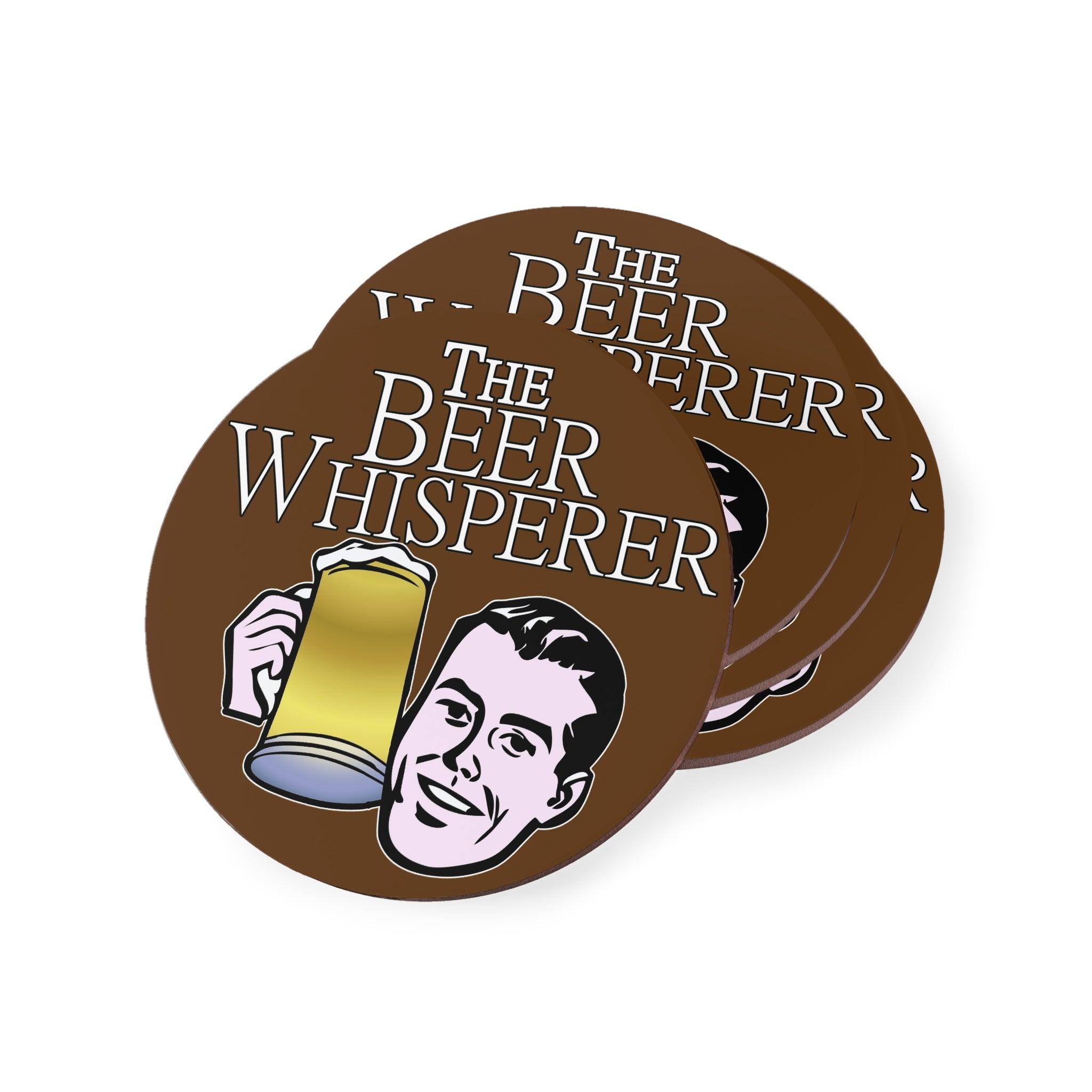 The Beer Whisperer - Drink Coasters - Witty Twisters Fashions