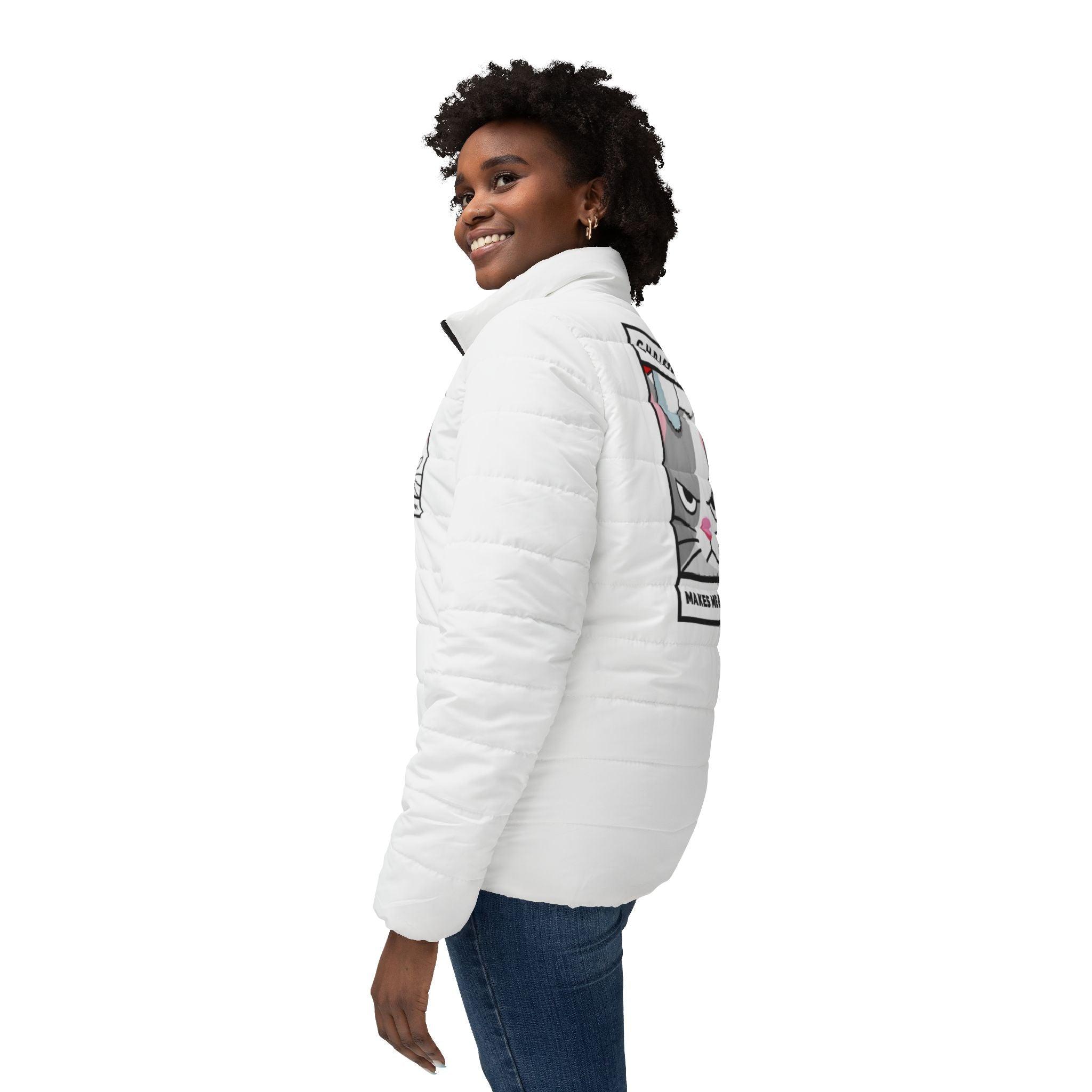 Christmas Makes Me Grumpy - Women’s Puffer Jacket