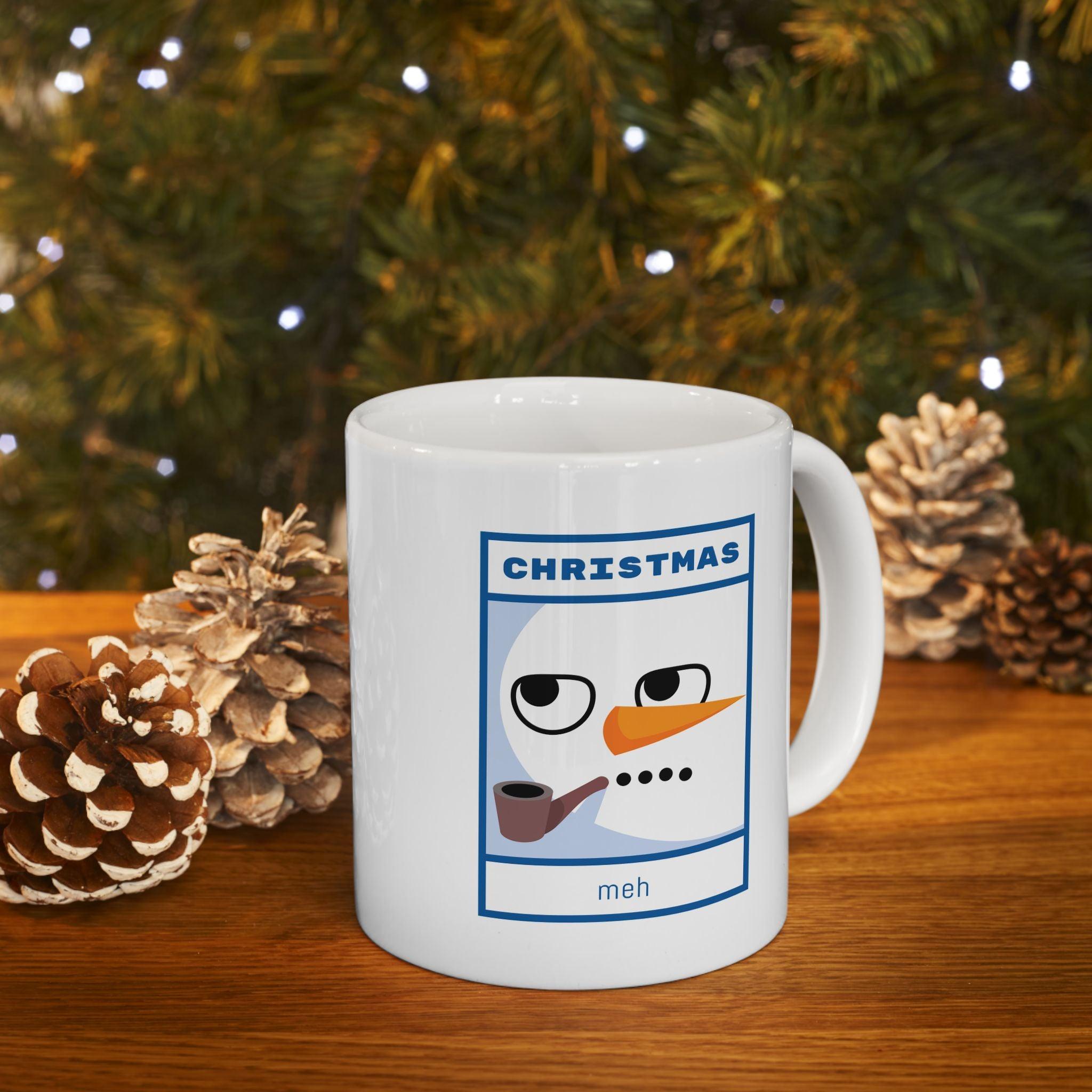 Christmas meh - Ceramic Coffee Mug 11oz, 15oz