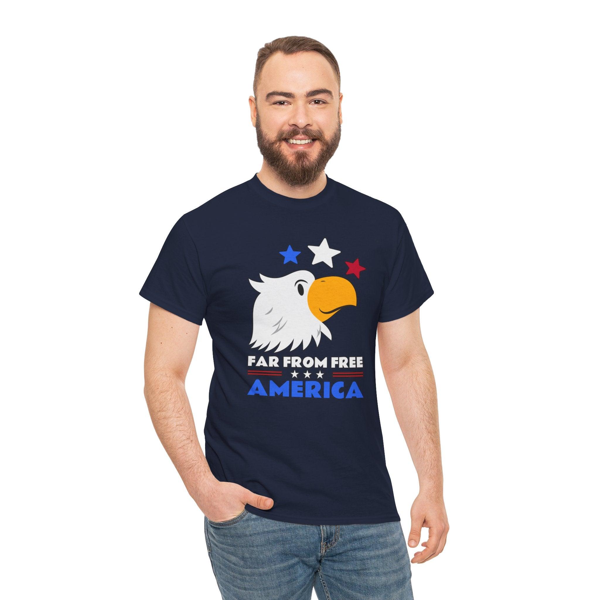 Far From Free America - T-Shirt - Witty Twisters Fashions