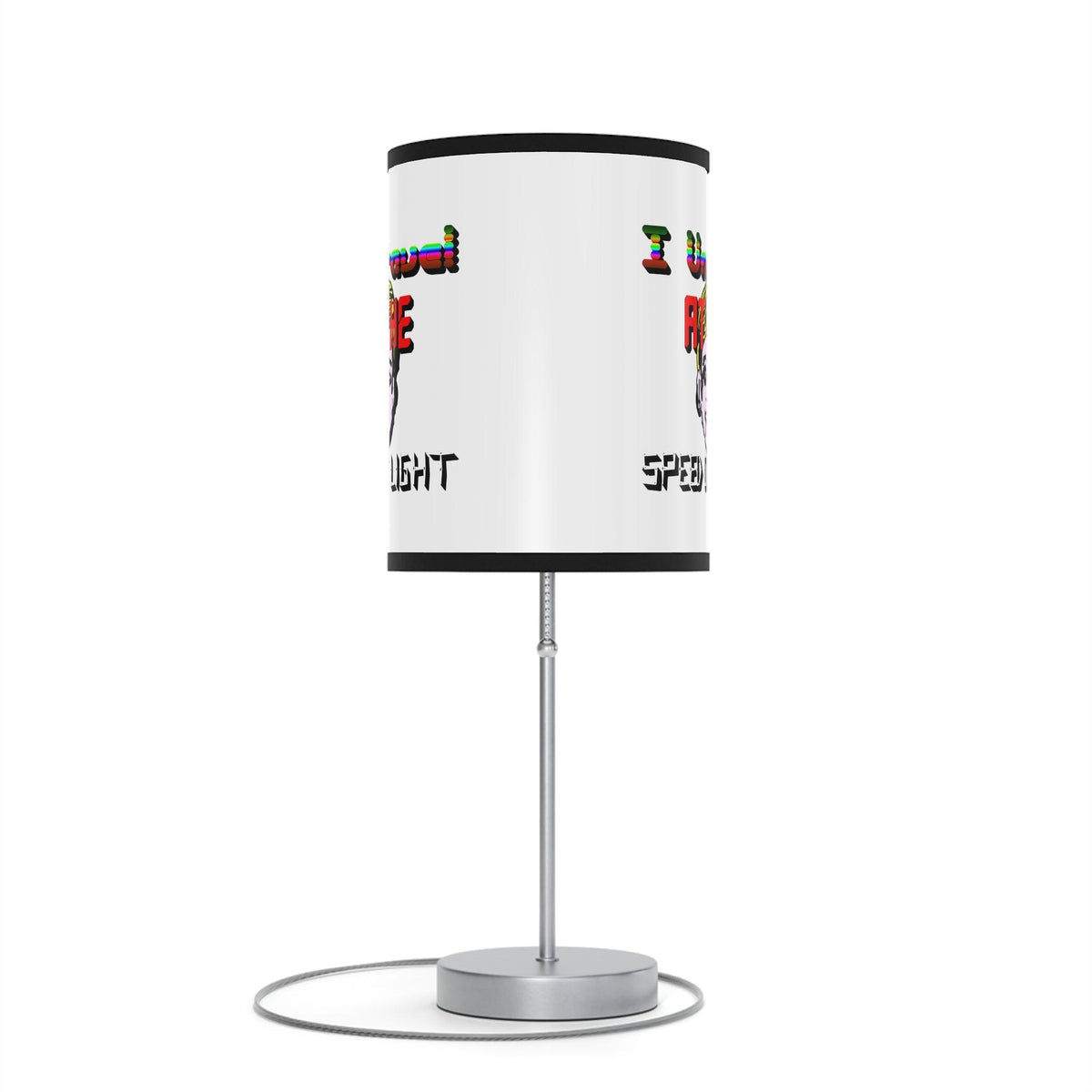 I Unravel At The Speed Of Light - Lamp on a Stand - Witty Twisters Fashions