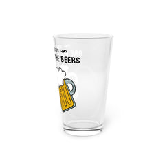 Sweet dreams are made of the beers - 16oz Pint Glass - Witty Twisters Fashions