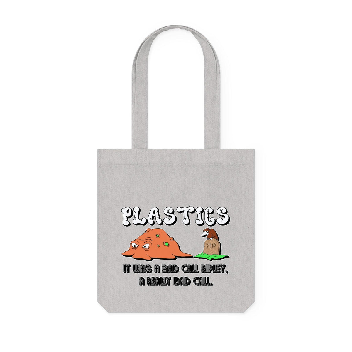 PLASTICS It was a bad call Ripley, a really bad call. - Woven Tote Bag - Witty Twisters Fashions