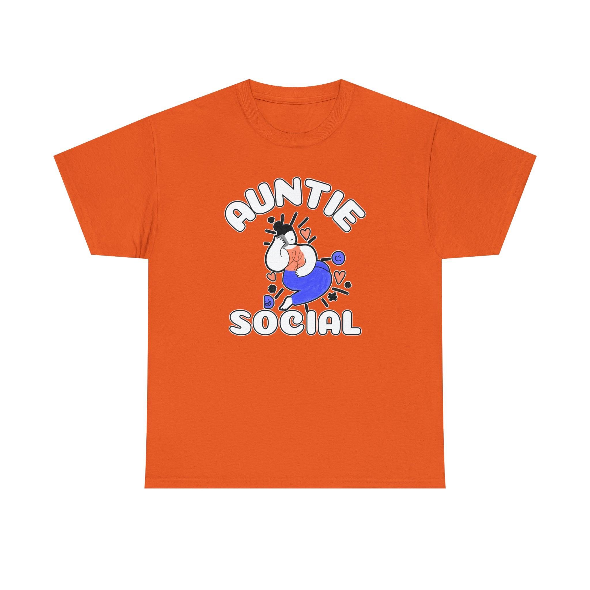 Auntie Social - T-Shirt - Witty Twisters Fashions