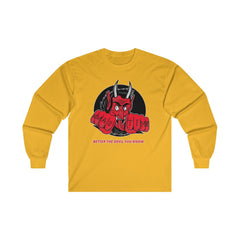 Better the devil you know Xmas time - Long-Sleeve Tee