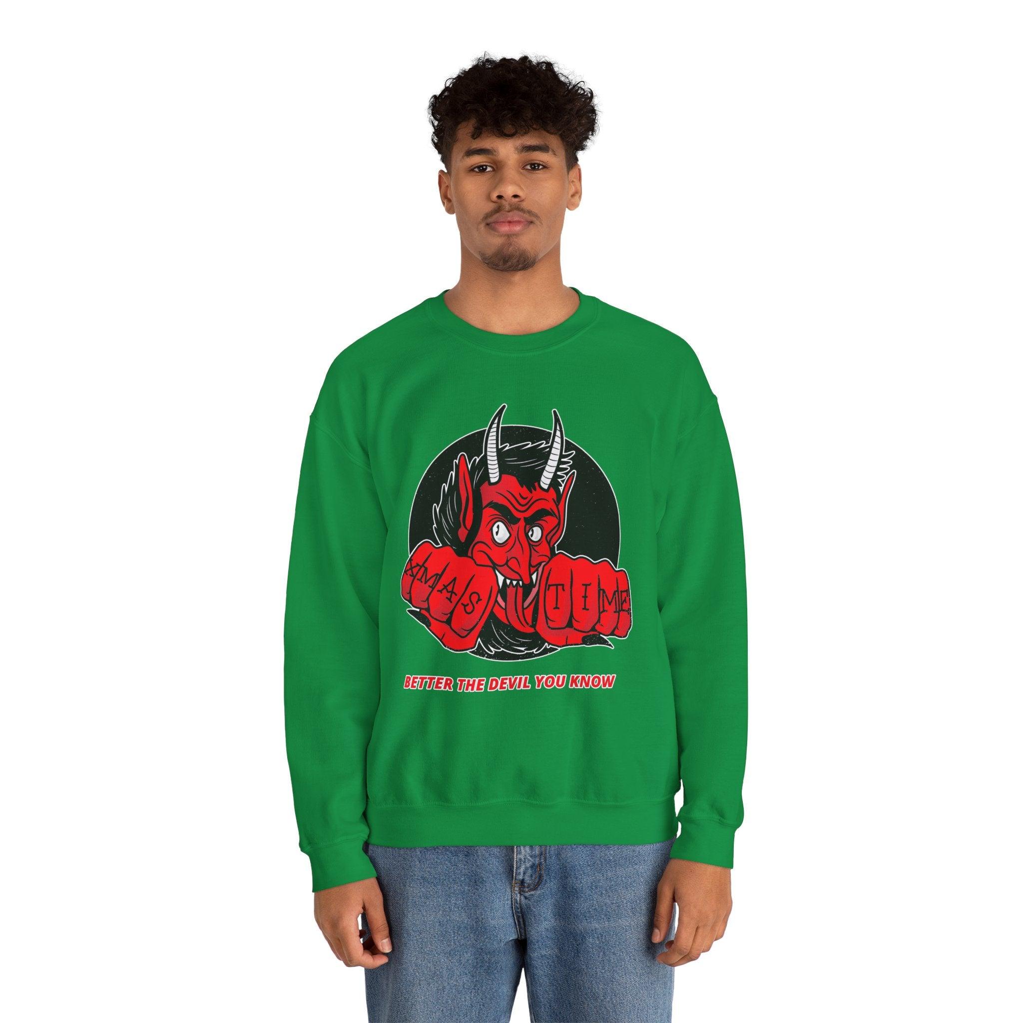 Better the devil you know Xmas time - Sweatshirt