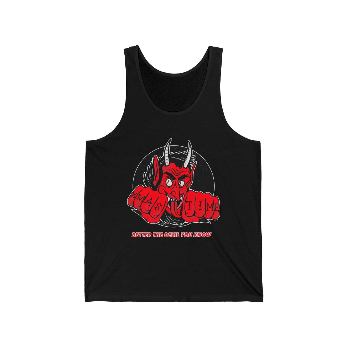 Better the devil you know Xmas time - Tank Top