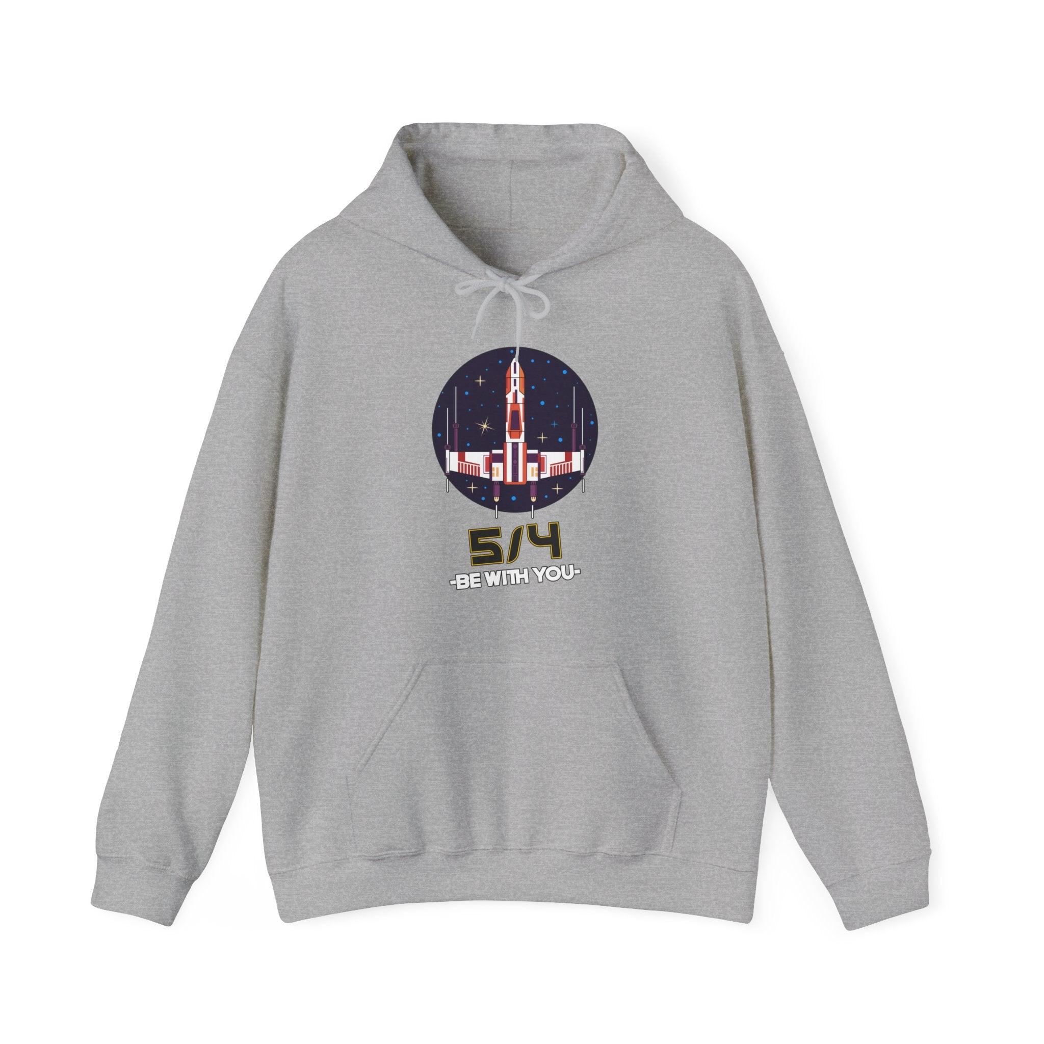 5/4 be with you - Star Wars Day - Hoodie - Witty Twisters Fashions