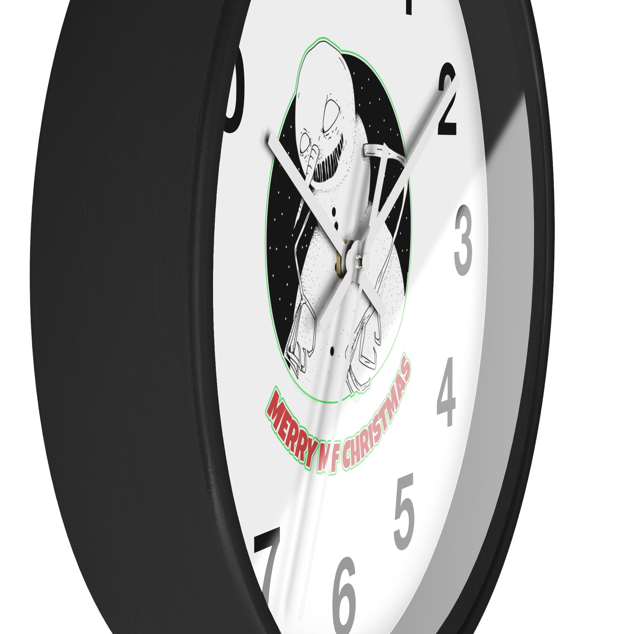 Merry MF Christmas - Wall Clock