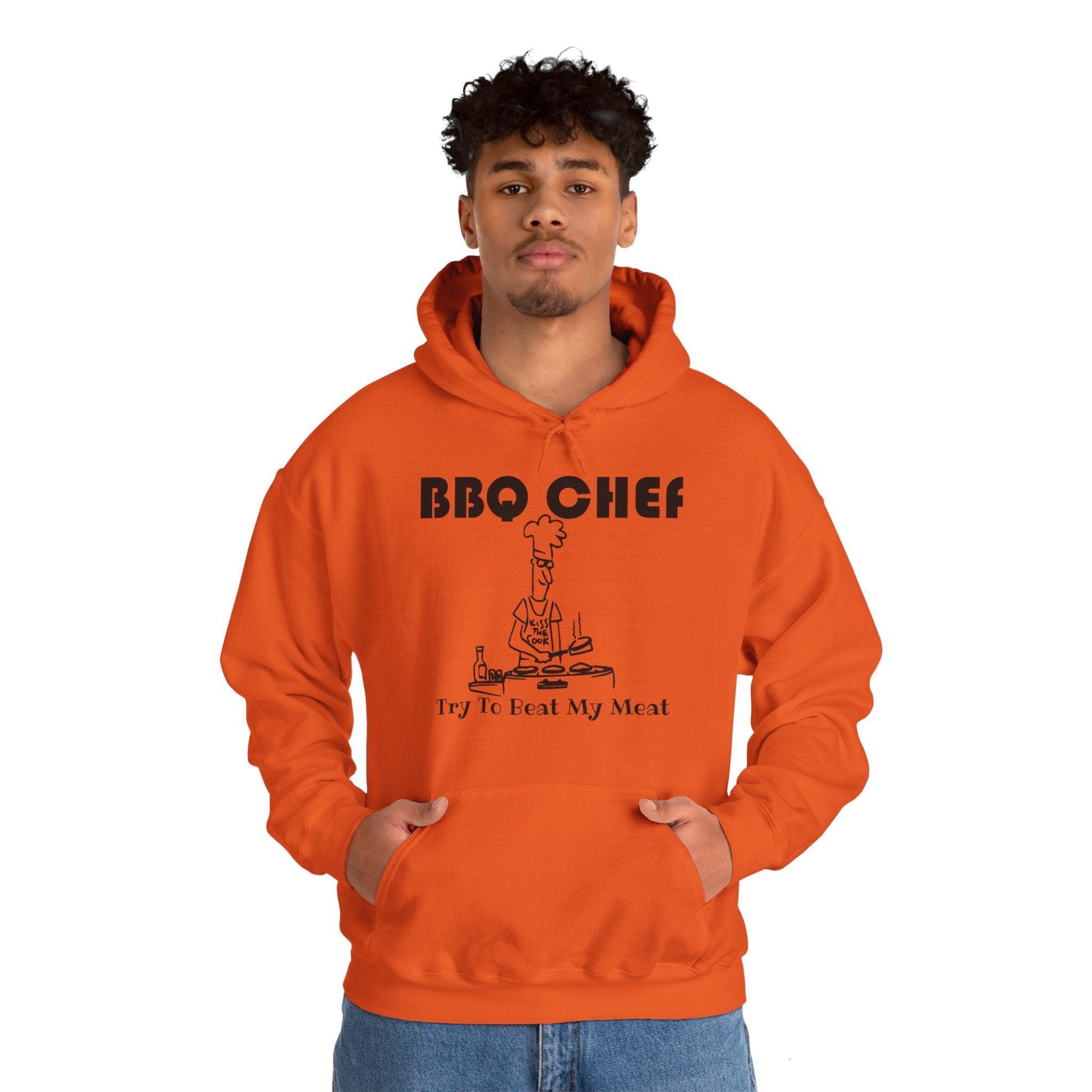 BBQ Chef Try To Beat My Meat - Hoodie - Witty Twisters Fashions