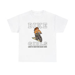 Bike Girls Like to ride the hard ones - T-Shirt - Witty Twisters Fashions