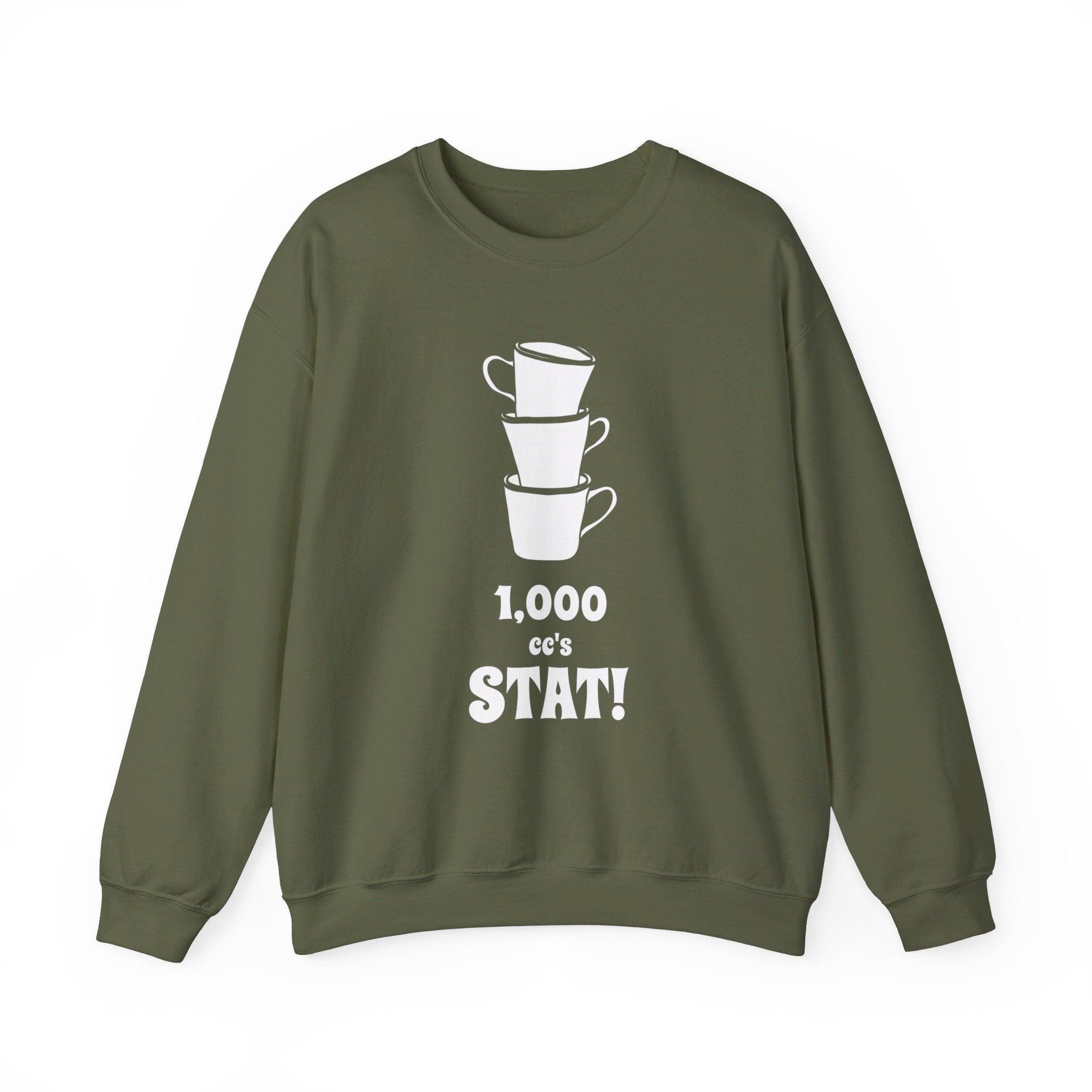 1,000 cc's Stat! - Sweatshirt - Witty Twisters Fashions