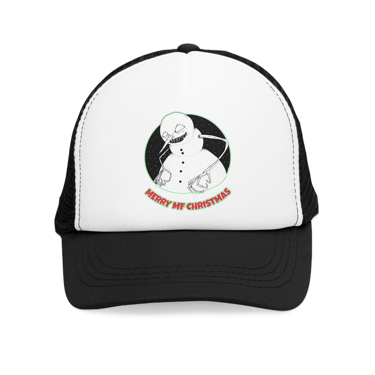 Merry MF Christmas - Mesh Baseball Cap