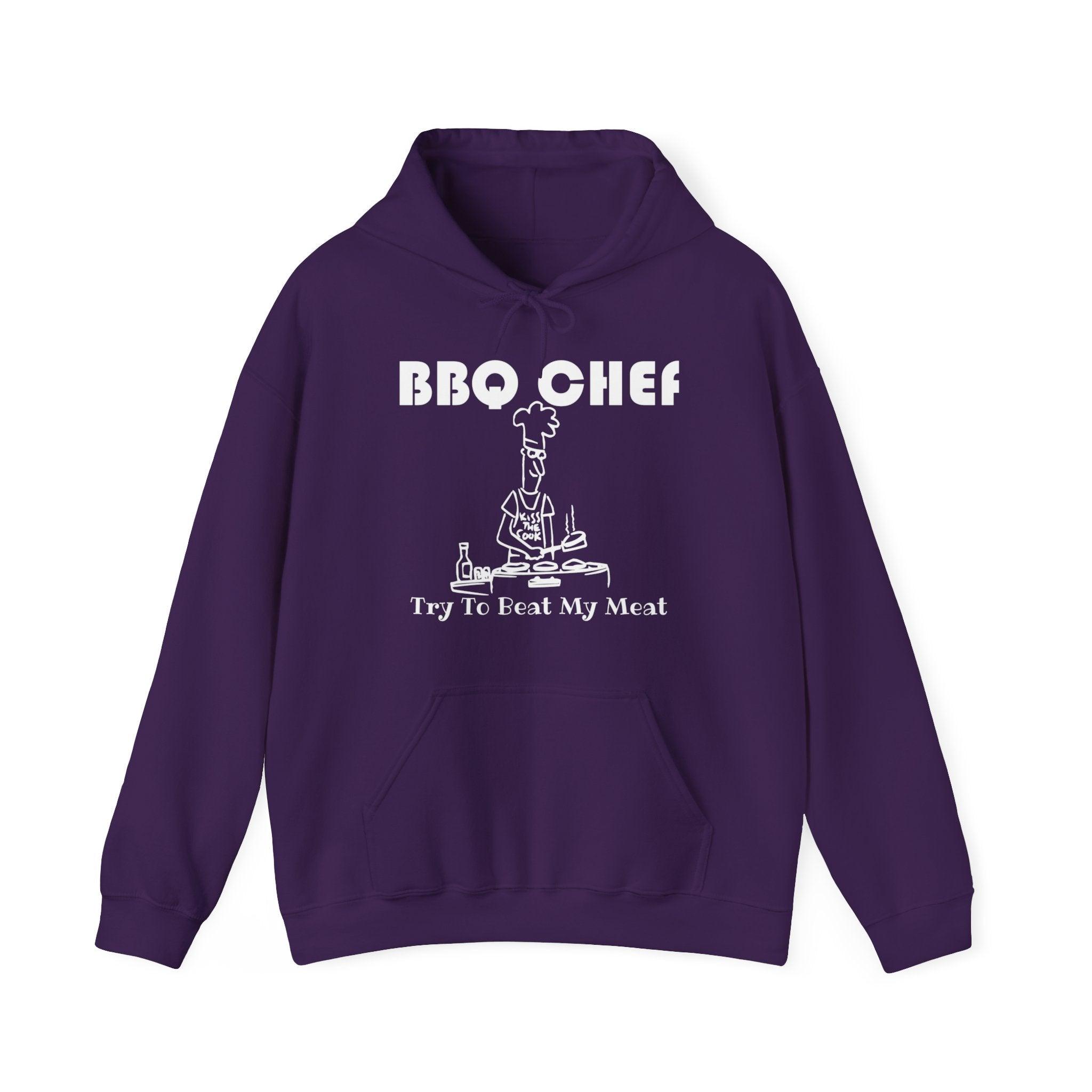 BBQ Chef Try To Beat My Meat - Hoodie - Witty Twisters Fashions