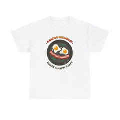 A bacon breakfast makes a happy pappy - T-Shirt - Witty Twisters Fashions