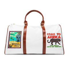 Come To Africa and Visit Skull Island - Waterproof Travel Bag - Witty Twisters Fashions