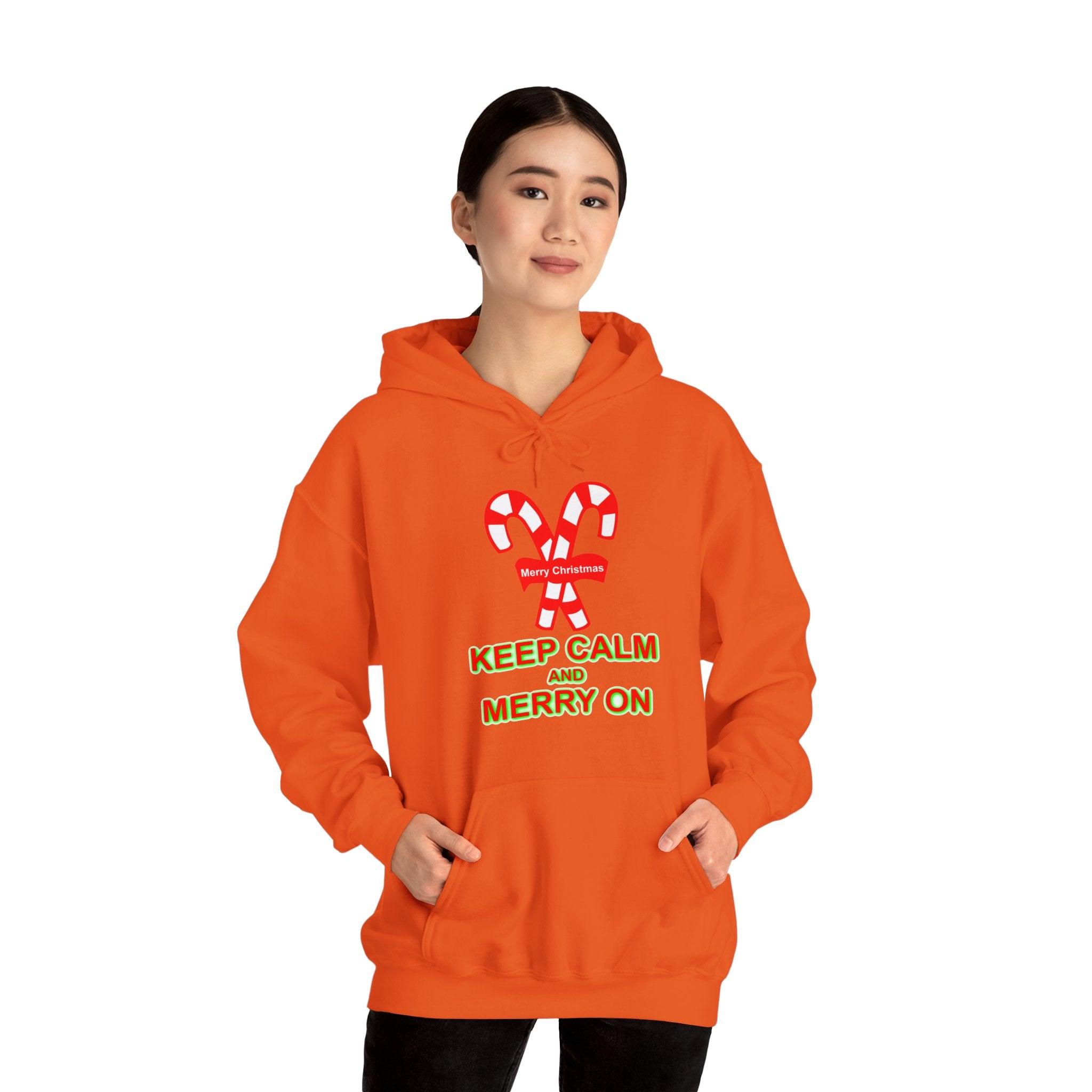 Keep Calm and Merry On - Hoodie