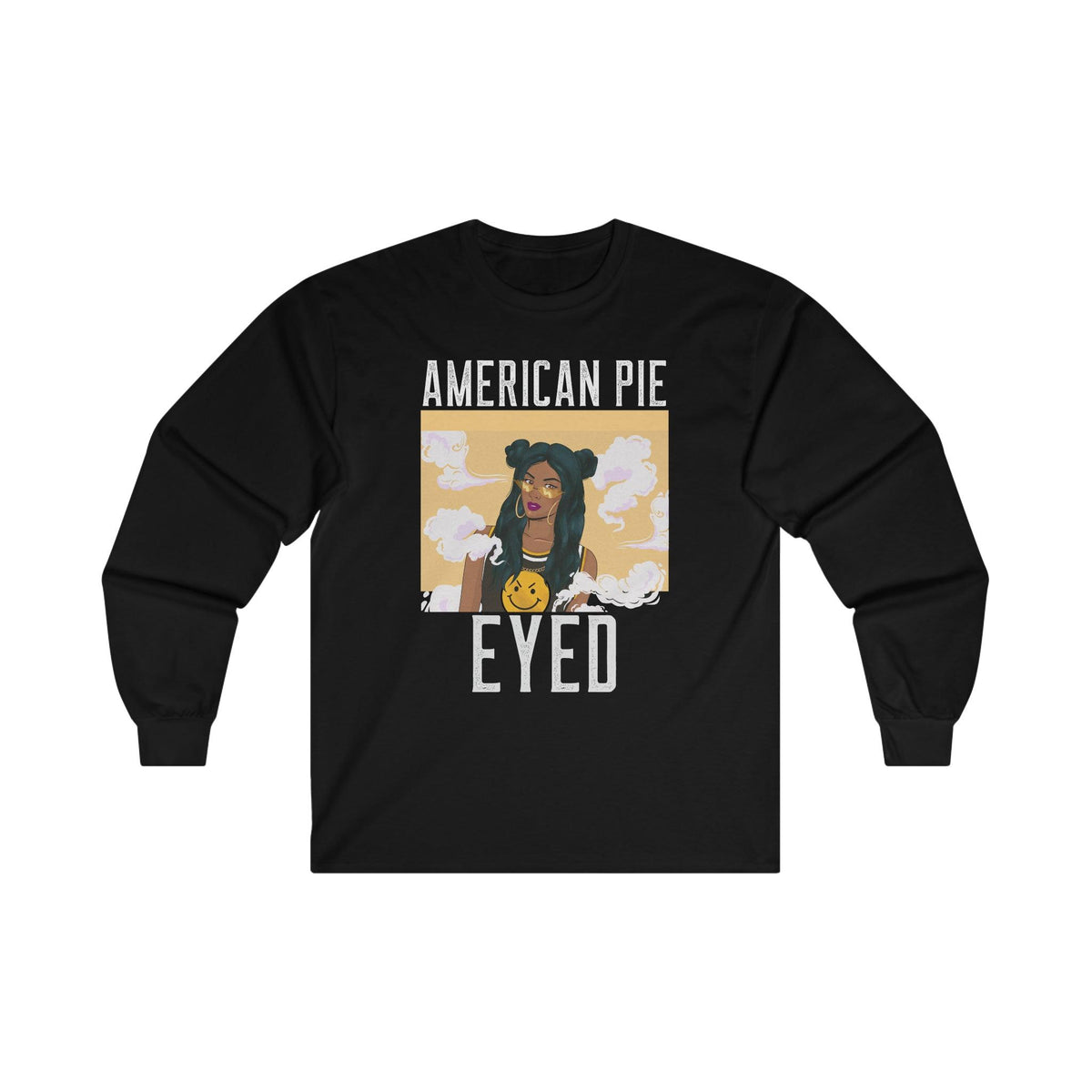 American Pie Eyed - Long-Sleeve Tee - Witty Twisters Fashions