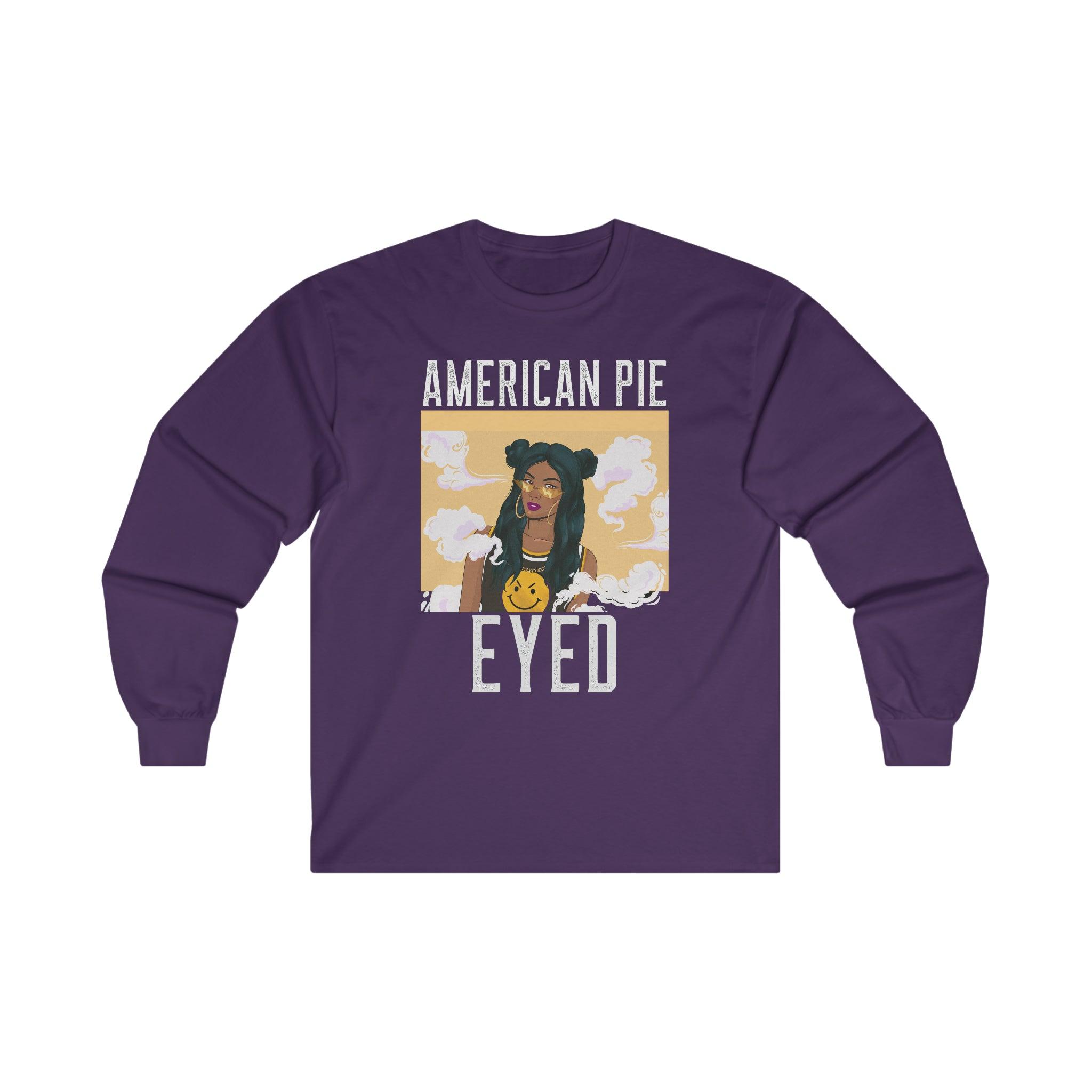 American Pie Eyed - Long-Sleeve Tee - Witty Twisters Fashions