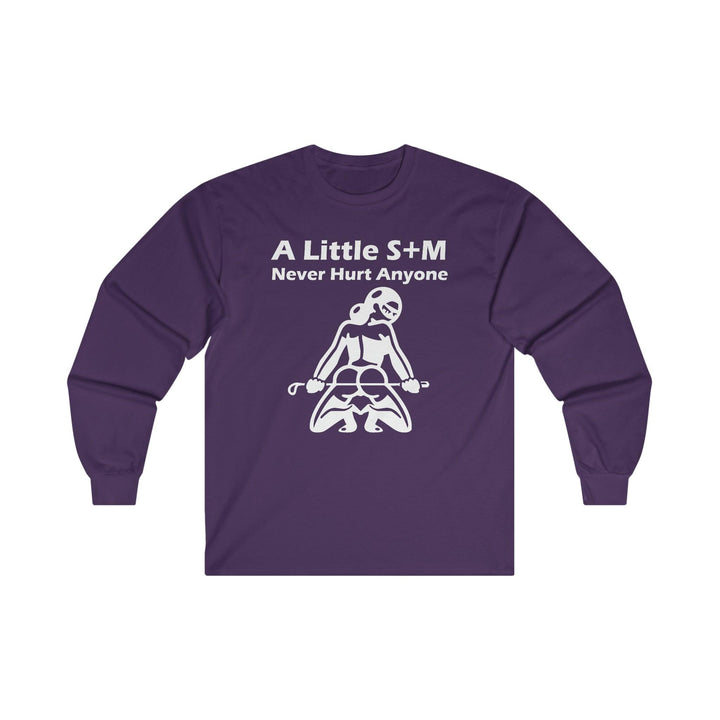 A Little S+M Never Hurt Anyone - Long-Sleeve Tee - Witty Twisters T-Shirts