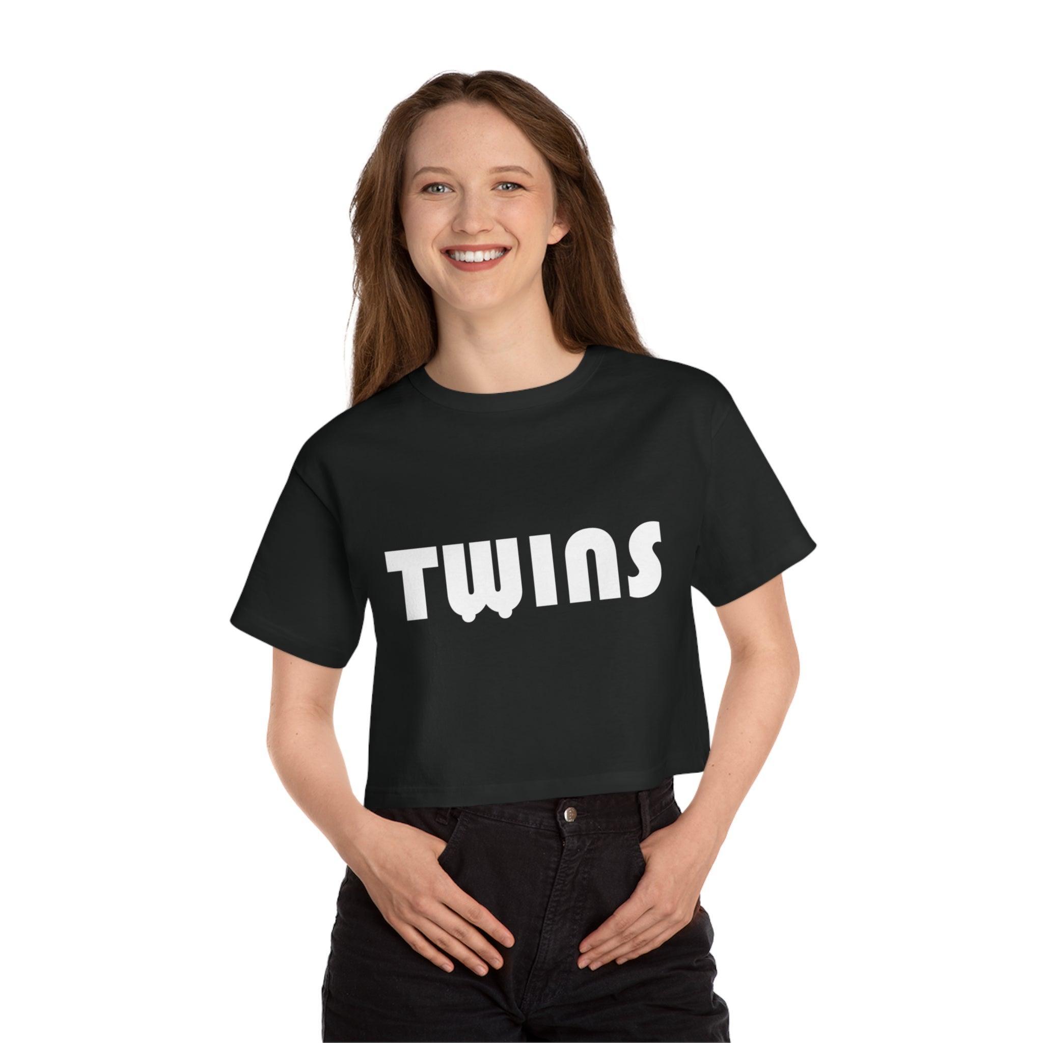 Twins With Nipples - Women's Crop Top - Witty Twisters Fashions