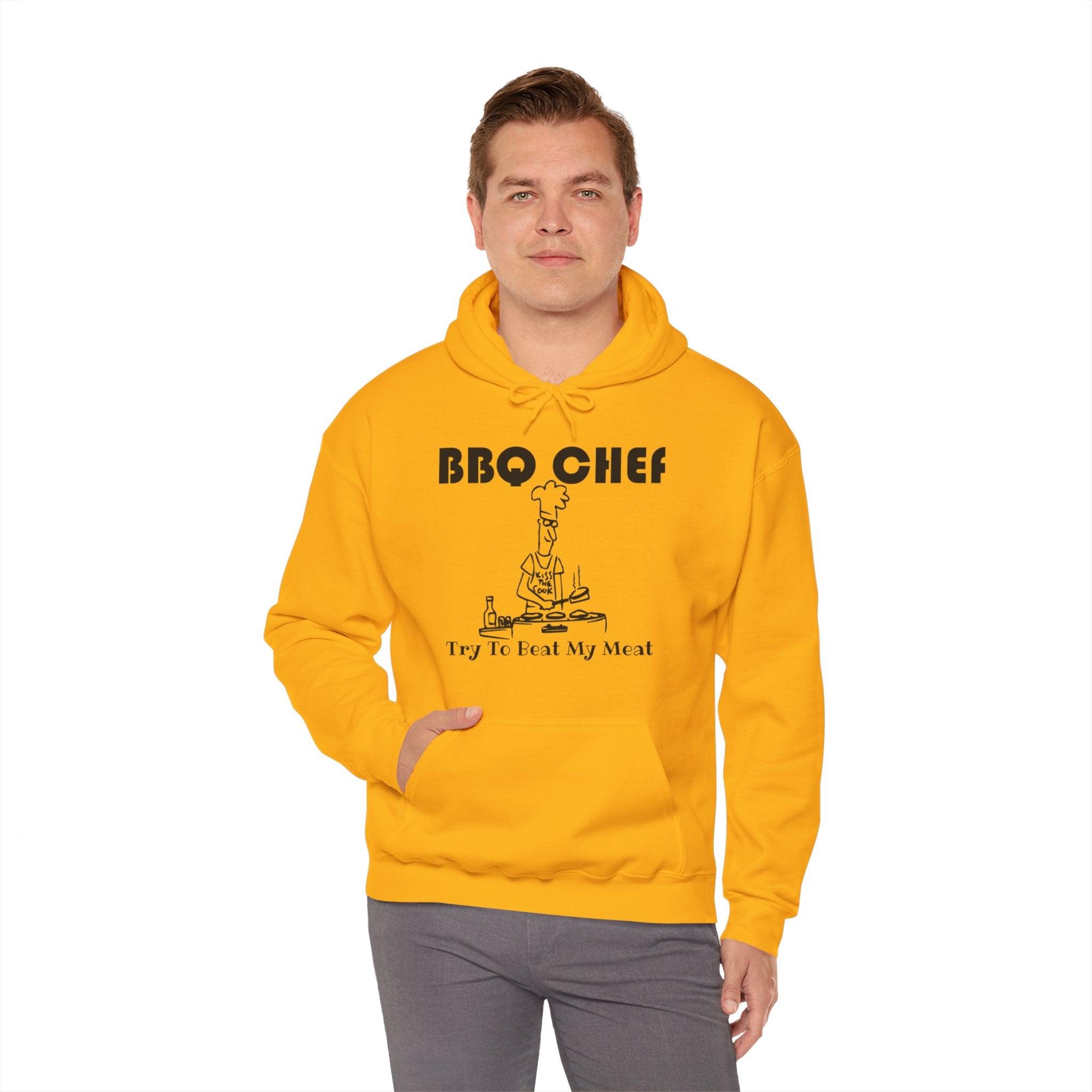 BBQ Chef Try To Beat My Meat - Hoodie - Witty Twisters Fashions