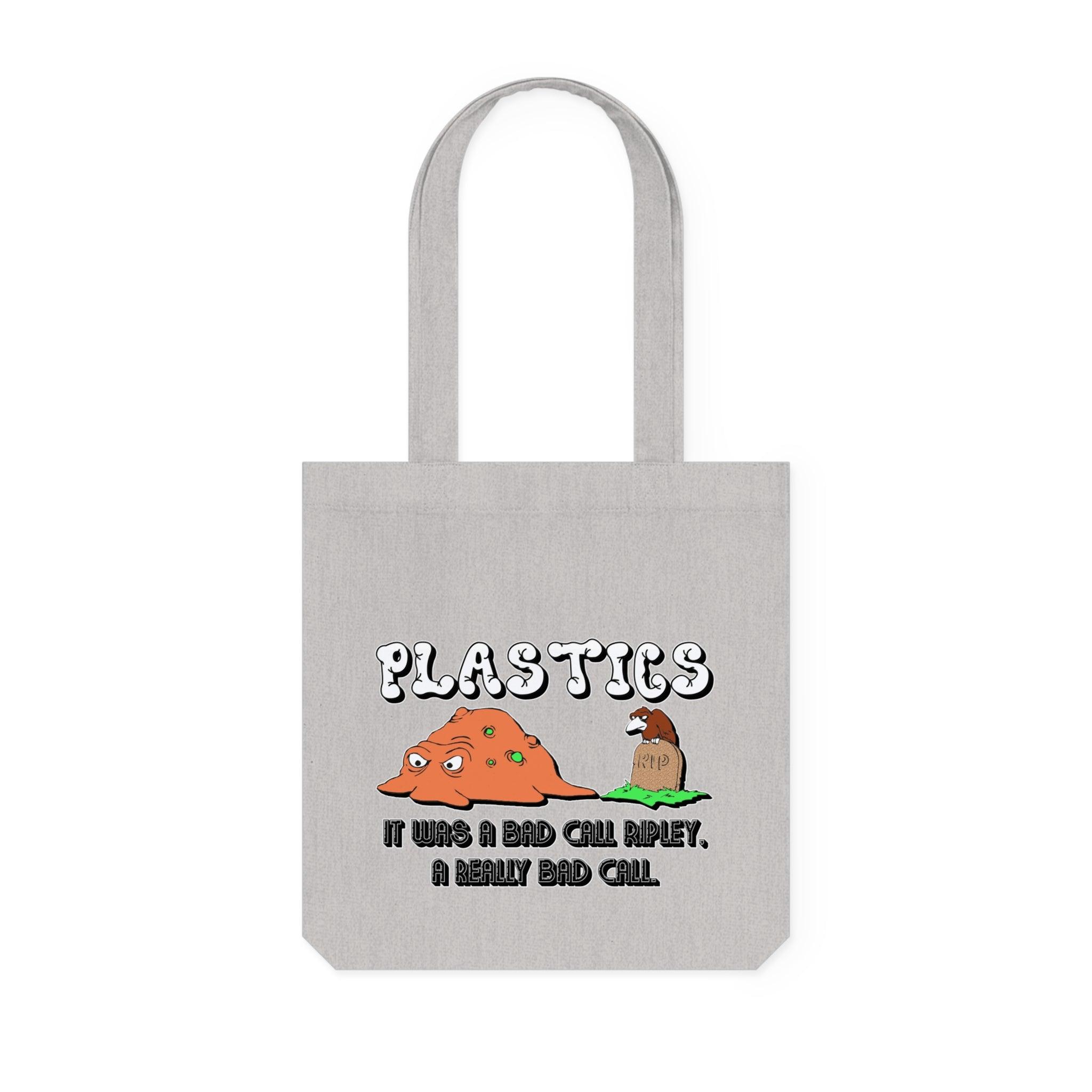 PLASTICS It was a bad call Ripley, a really bad call. - Woven Tote Bag - Witty Twisters Fashions