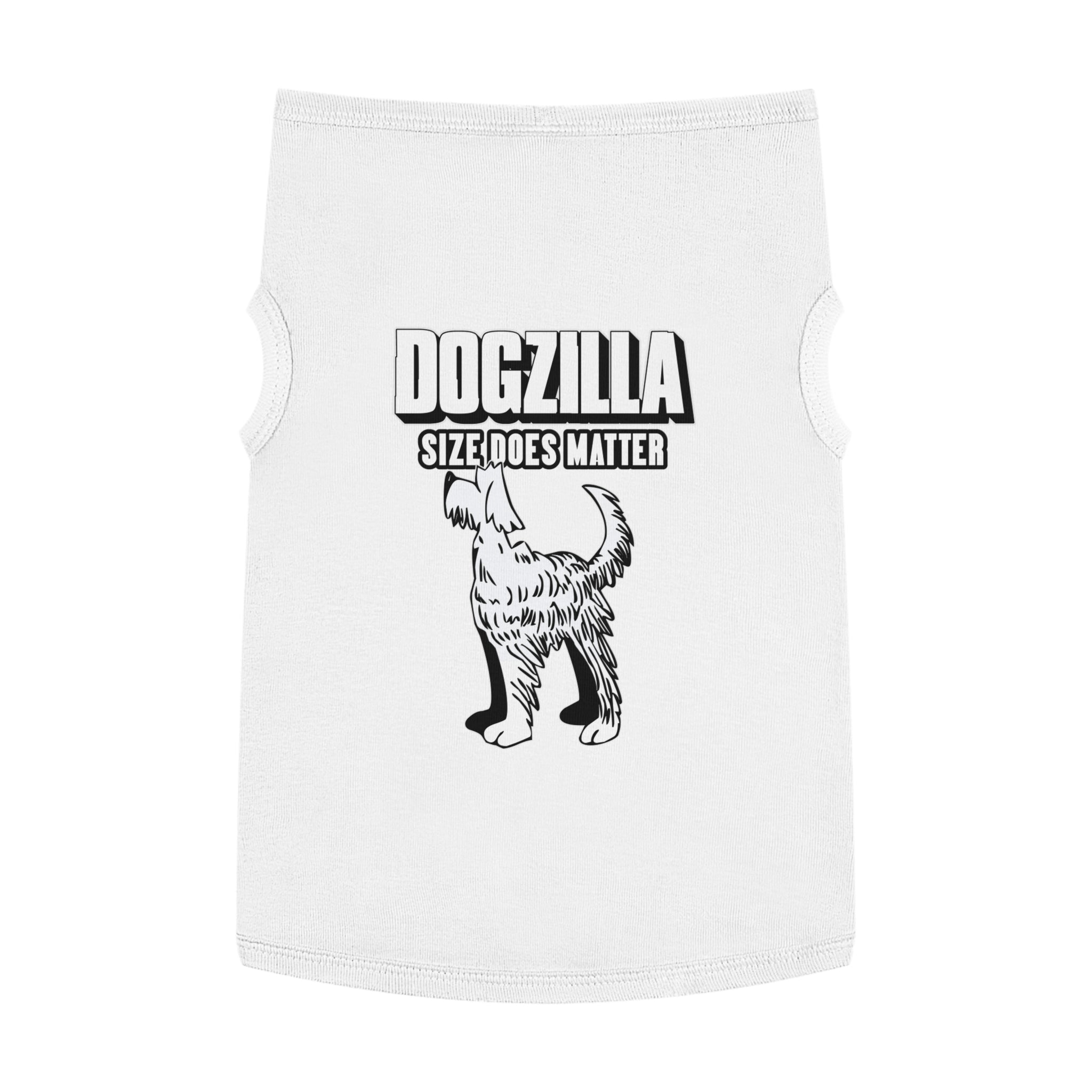 Dogzilla Size Does Matter - Pet Tank Top