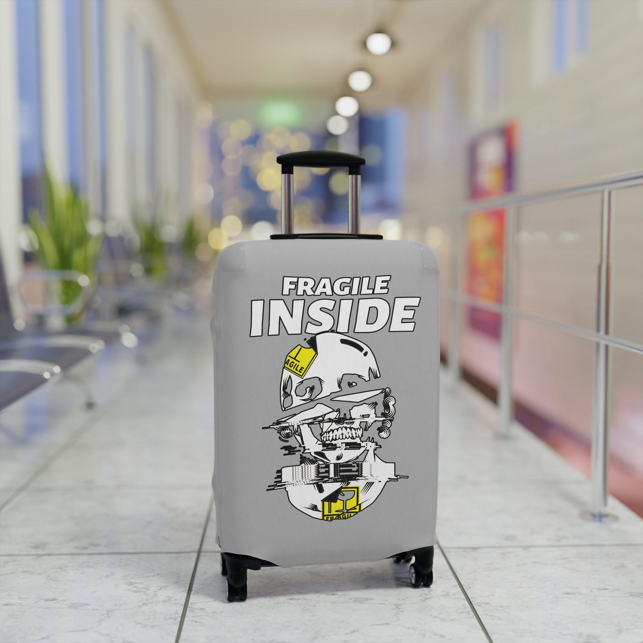 Fragile Inside - Luggage Cover