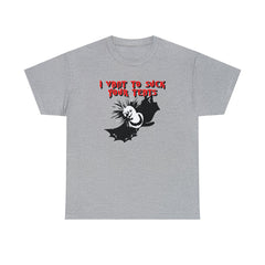 I Vant To Suck Your Teats - T-Shirt - Witty Twisters Fashions