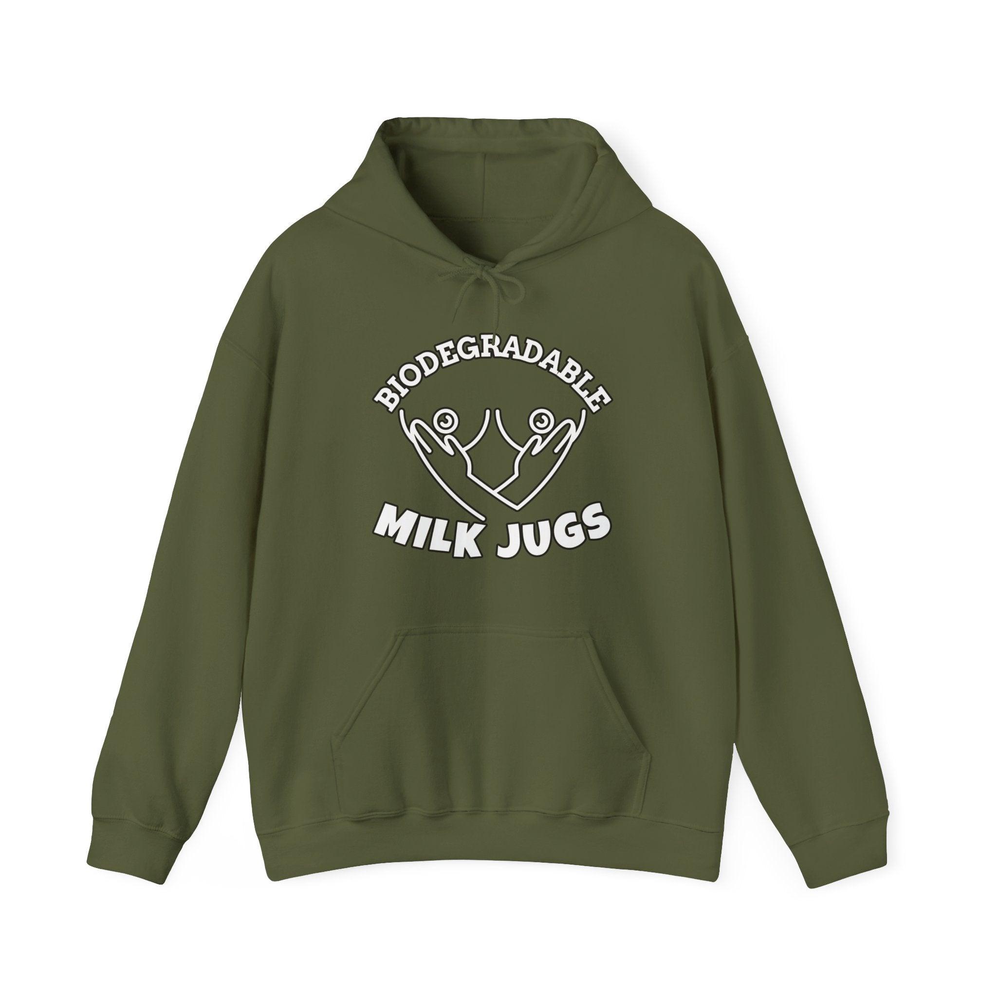 Biodegradable Milk Jugs - Hoodie - Witty Twisters Fashions