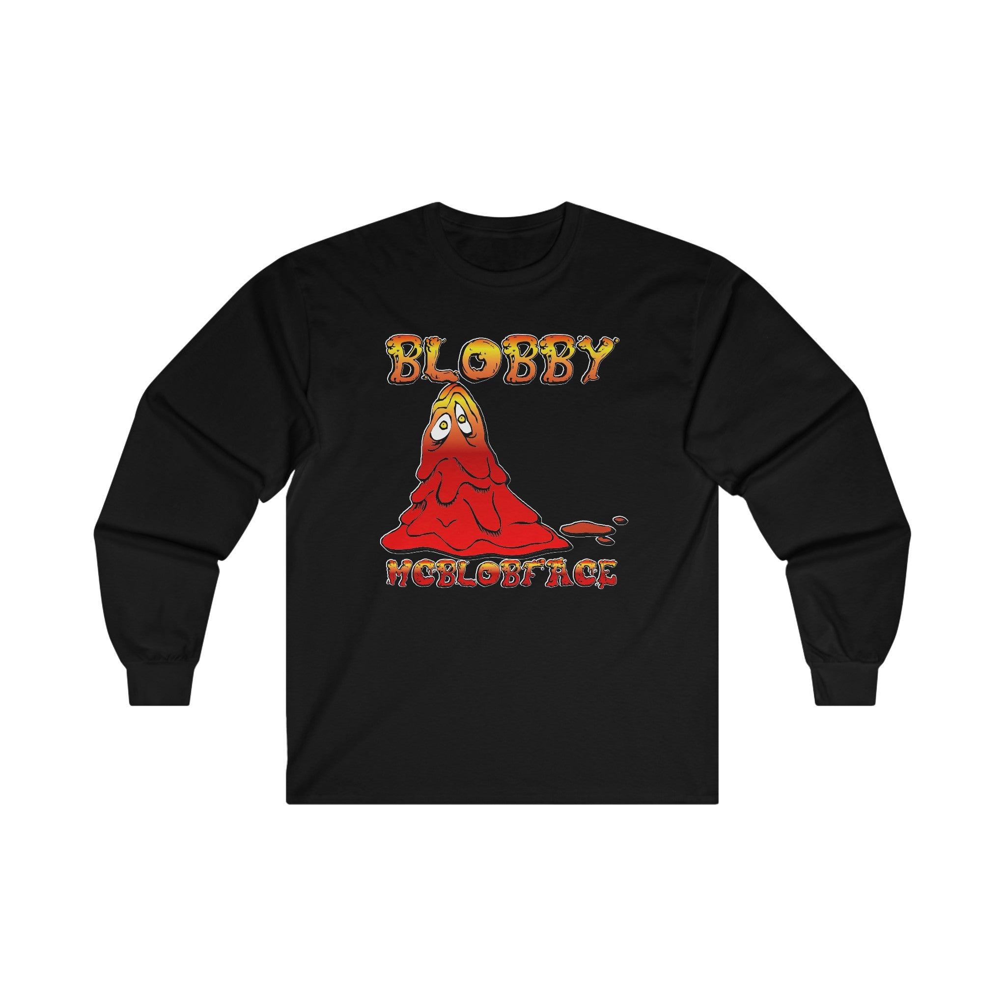 Blobby McBlobface - Long-Sleeve Tee - Witty Twisters Fashions