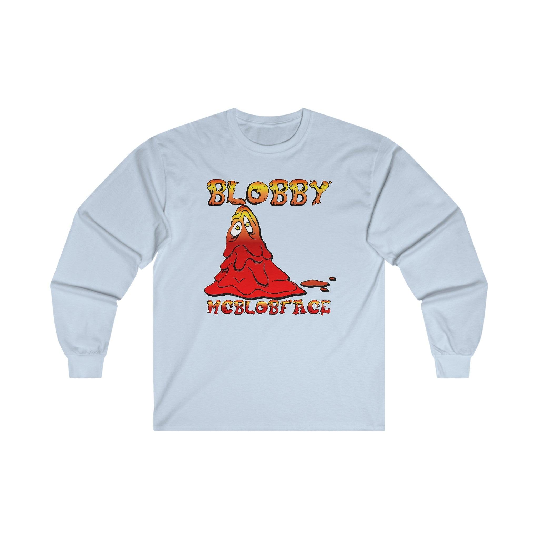 Blobby McBlobface - Long-Sleeve Tee - Witty Twisters Fashions