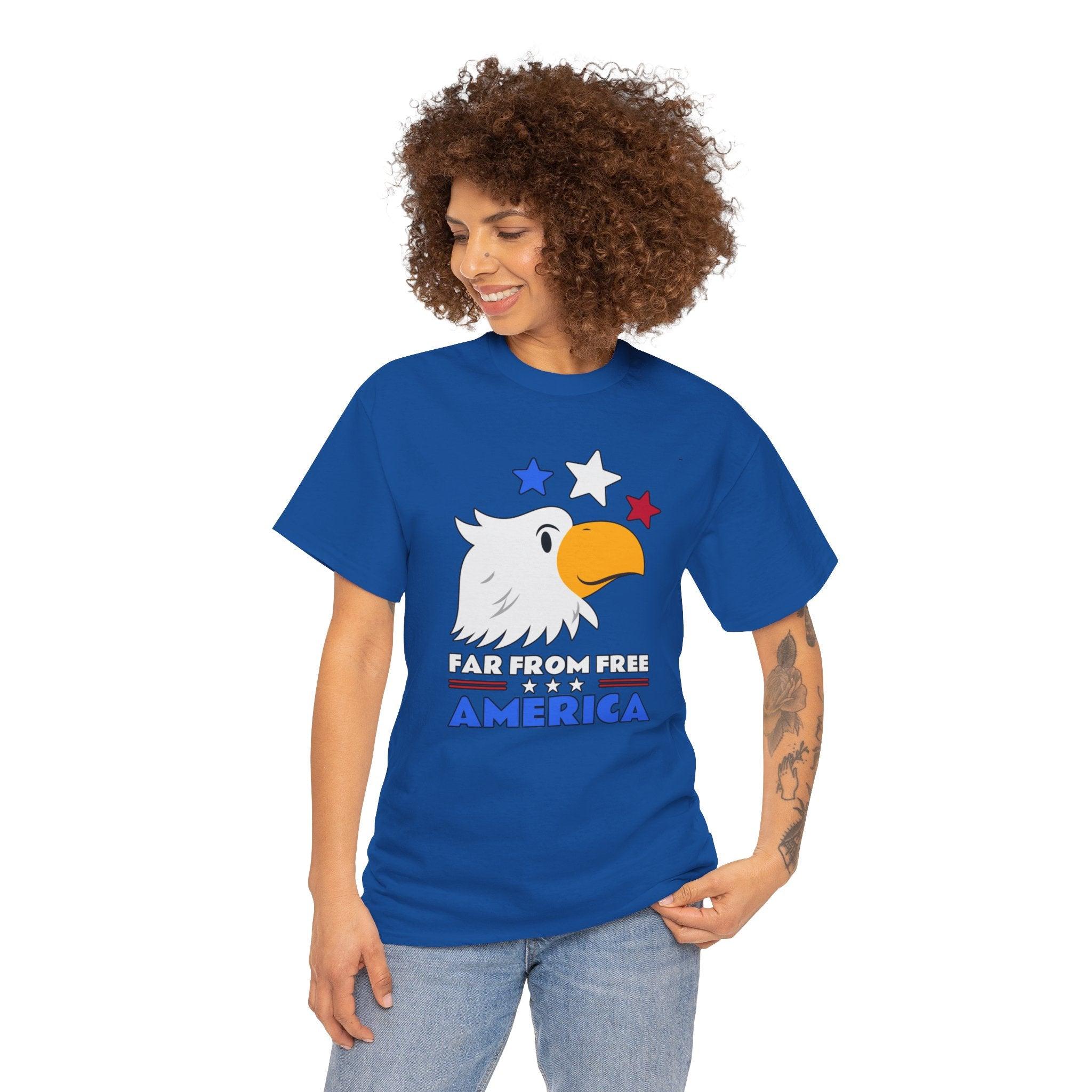 Far From Free America - T-Shirt - Witty Twisters Fashions