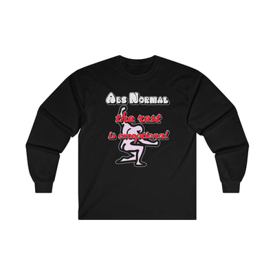 Abs Normal The Rest Is Exceptional - Long-Sleeve Tee - Witty Twisters T-Shirts