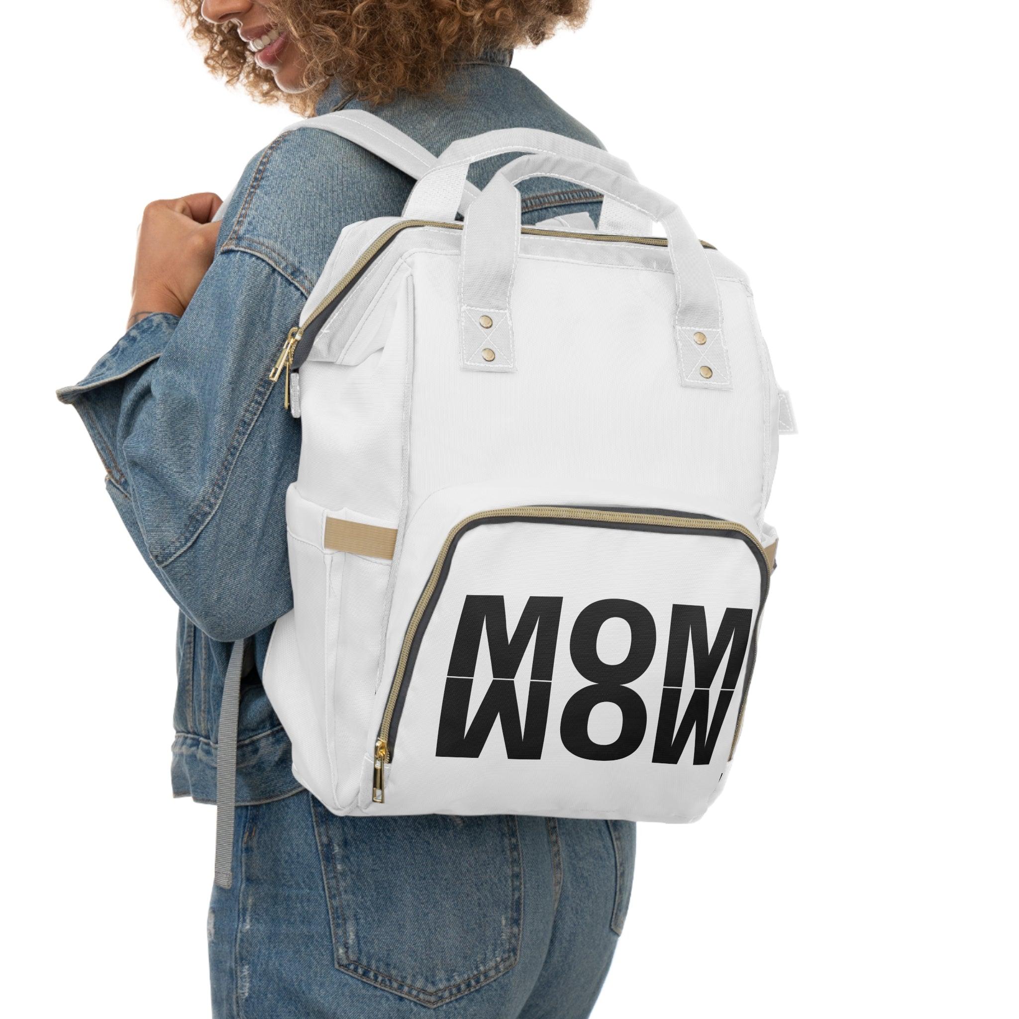 Mom Wow - Multifunctional Diaper Knapsack - Witty Twisters Fashions