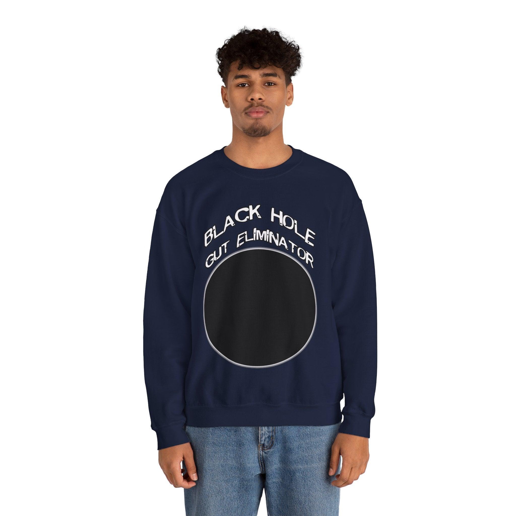 Black Hole Gut Eliminator - Sweatshirt - Witty Twisters Fashions