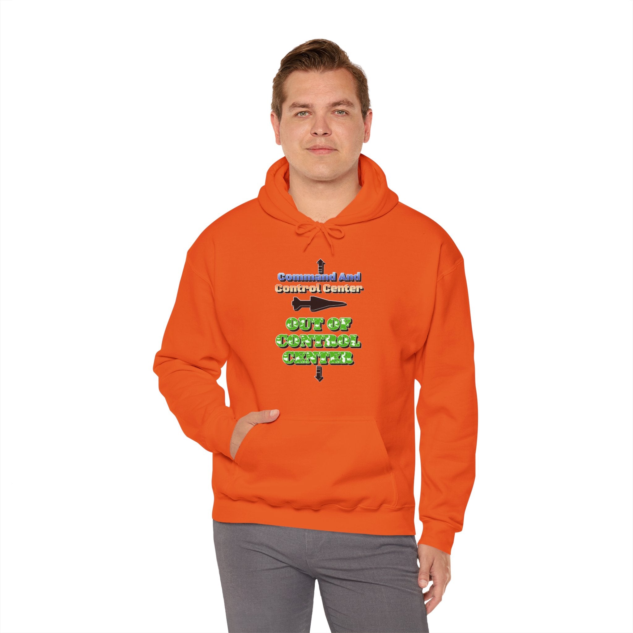 Command And Control Center Out Of Control Center - Hoodie