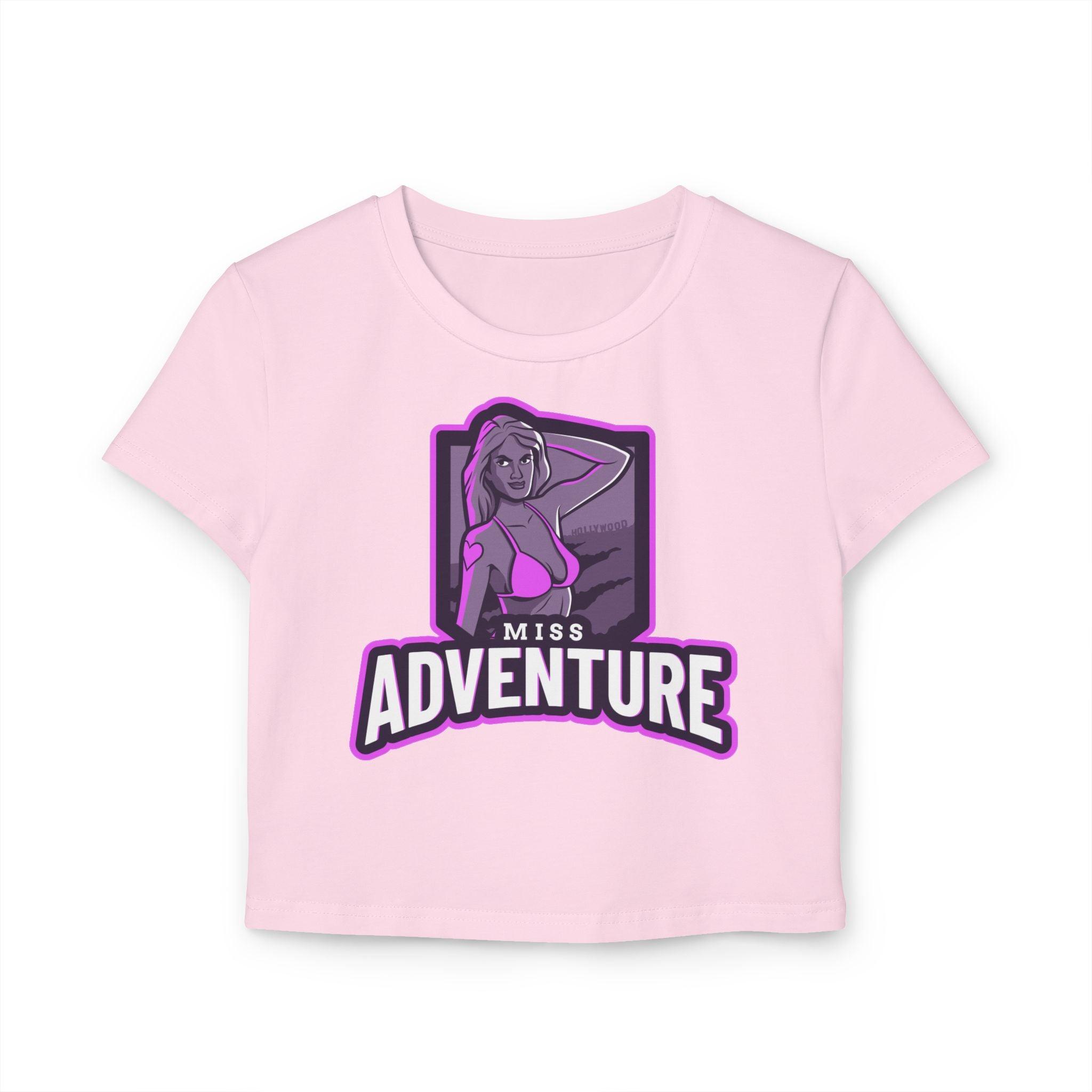 Miss Adventure - Women's Baby Tee - Witty Twisters Fashions