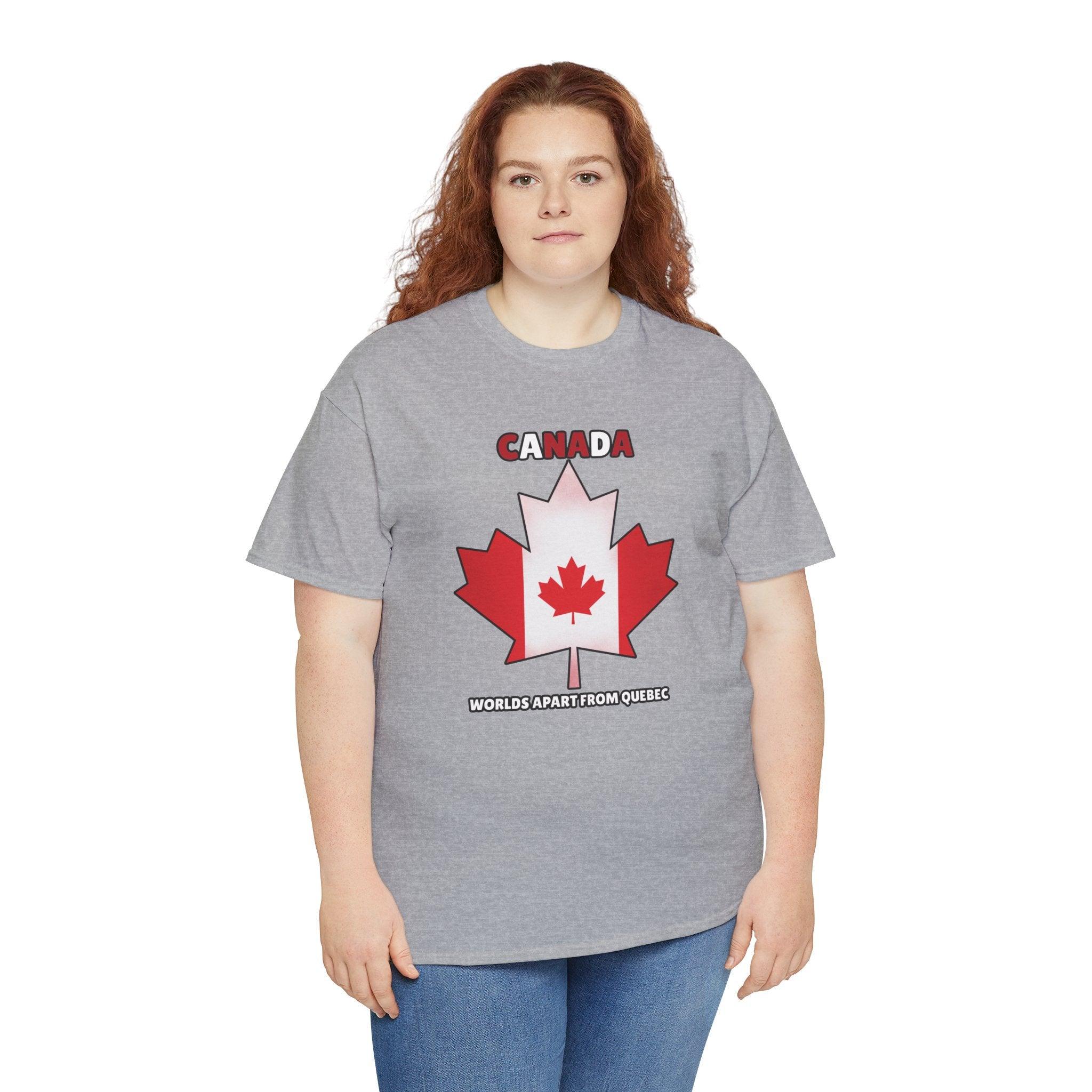 Canada Worlds apart from Quebec - T-shirt - Witty Twisters Fashions