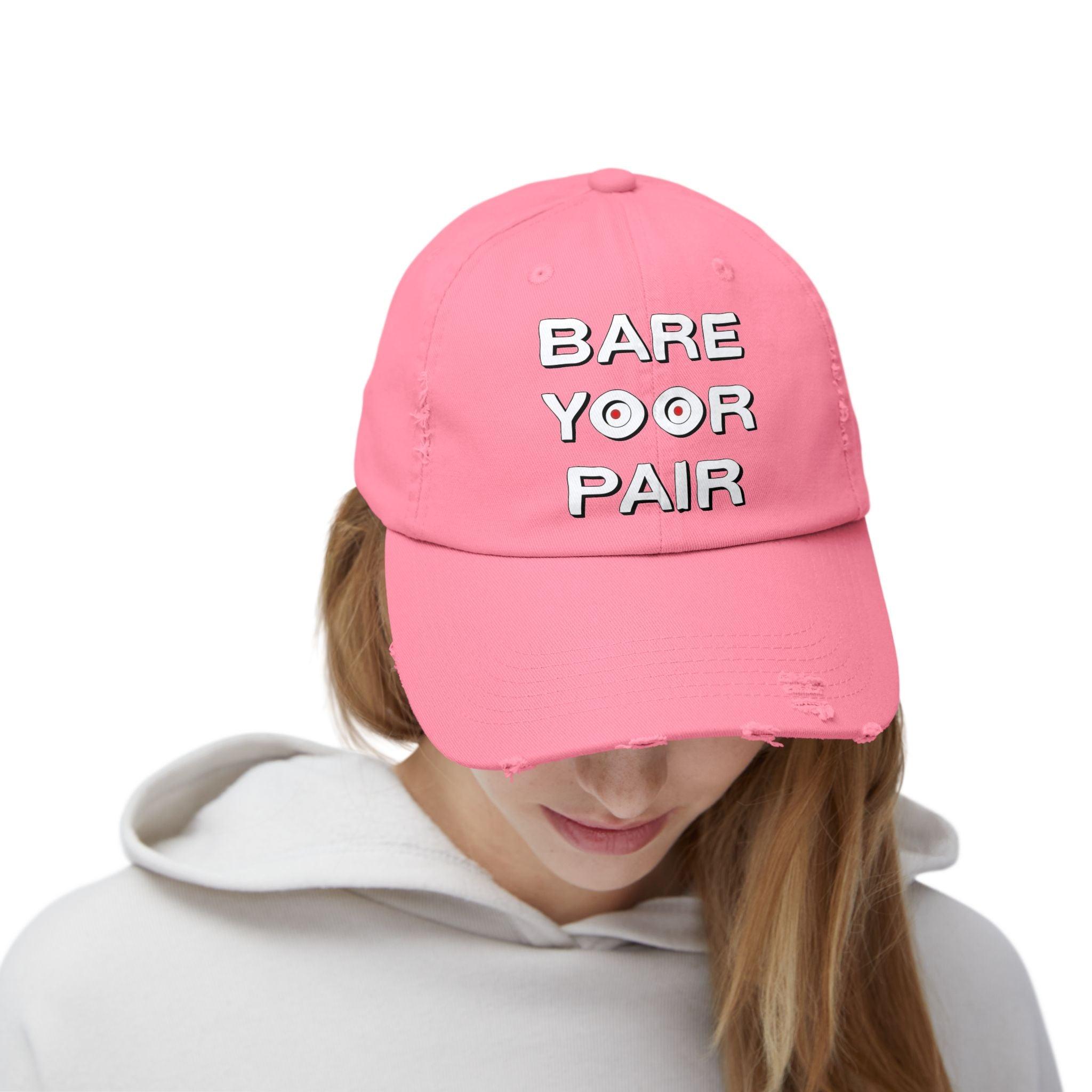 Bare Yoor Pair - Cotton Twill Distressed Baseball Cap