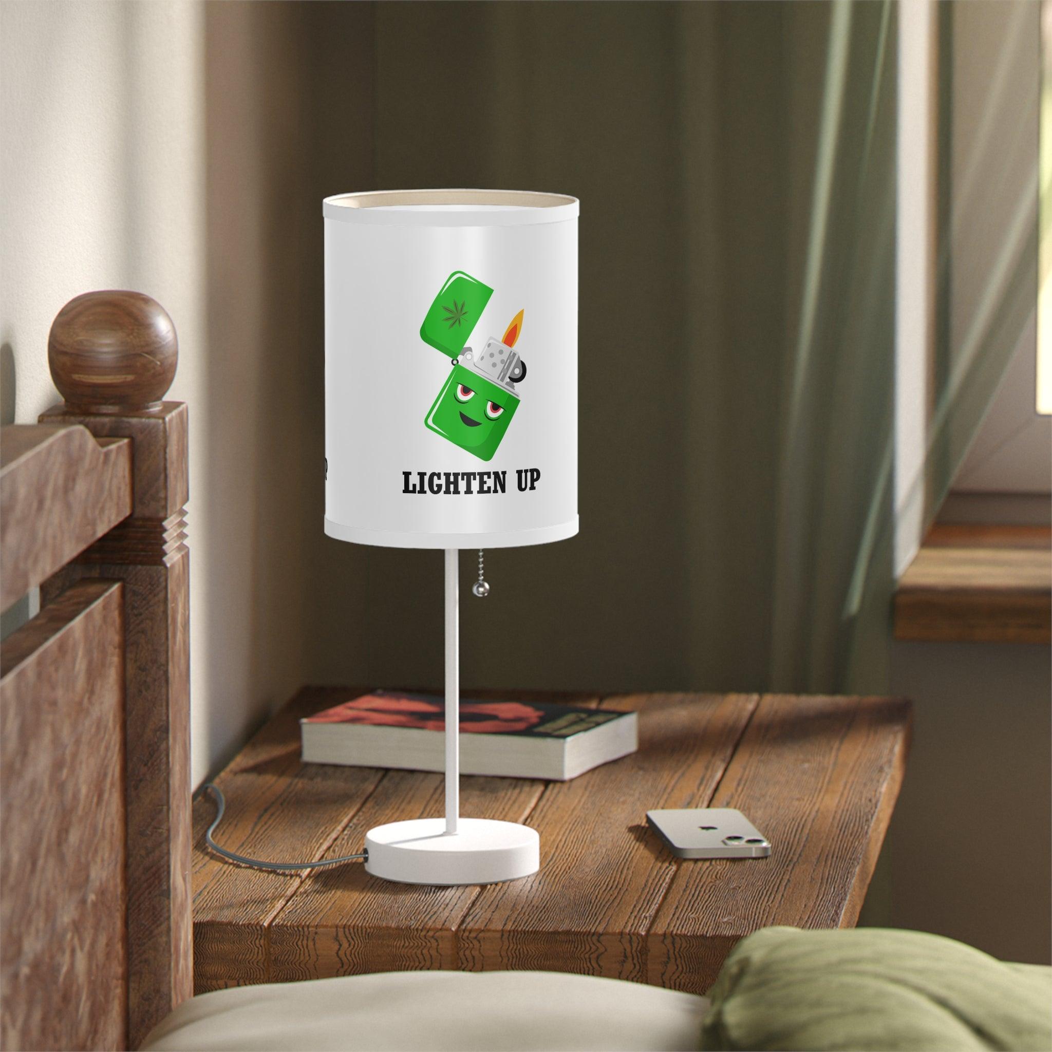 Lighten Up - Lamp on a Stand - Witty Twisters Fashions