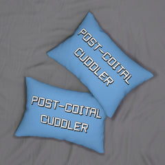 Post-Coital Cuddler - Spun Polyester Lumbar Pillow - Witty Twisters Fashions