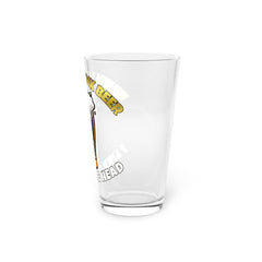 When I drink beer I like more head - 16oz Pint Glass - Witty Twisters Fashions