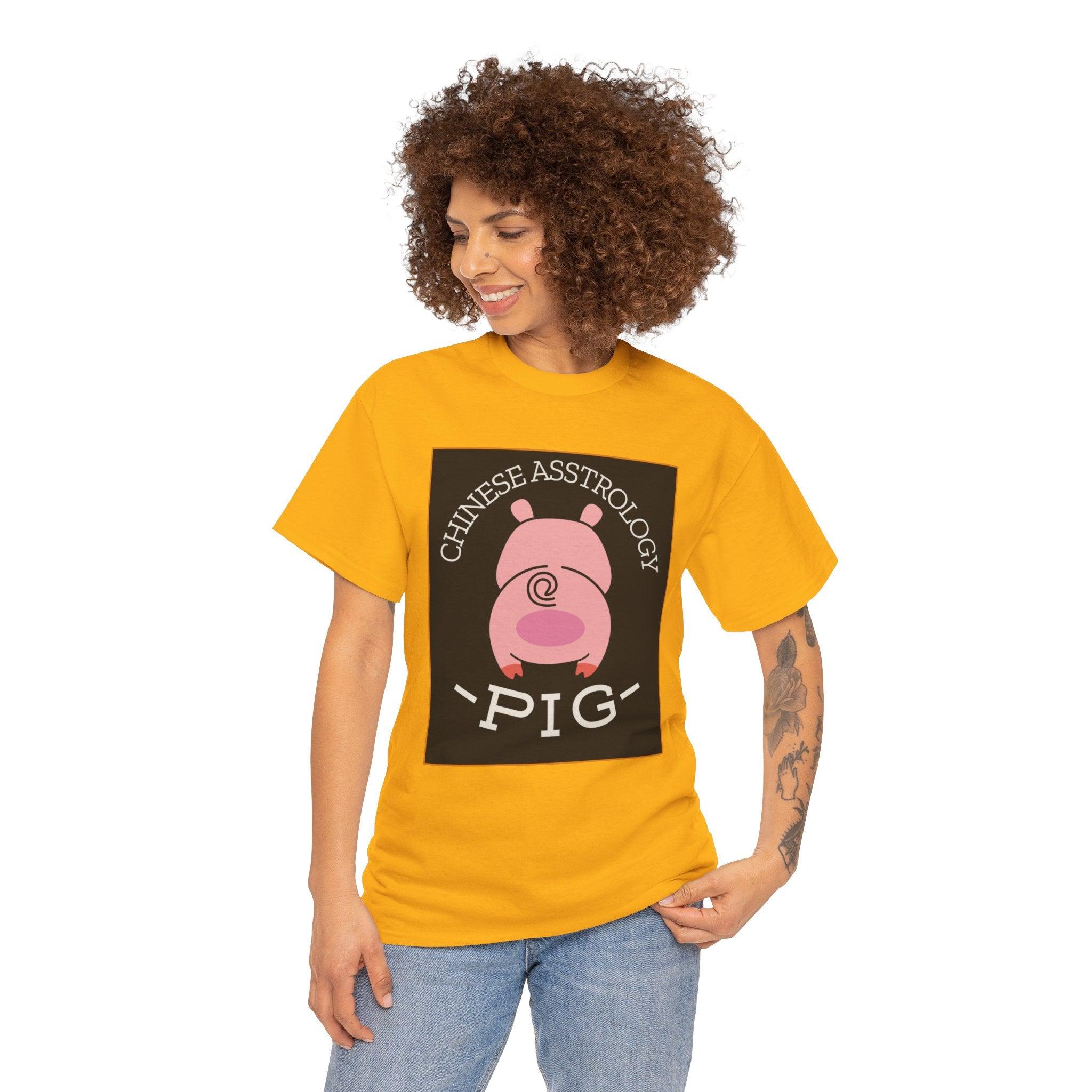 Chinese Asstrology Pig - T-Shirt - Witty Twisters Fashions