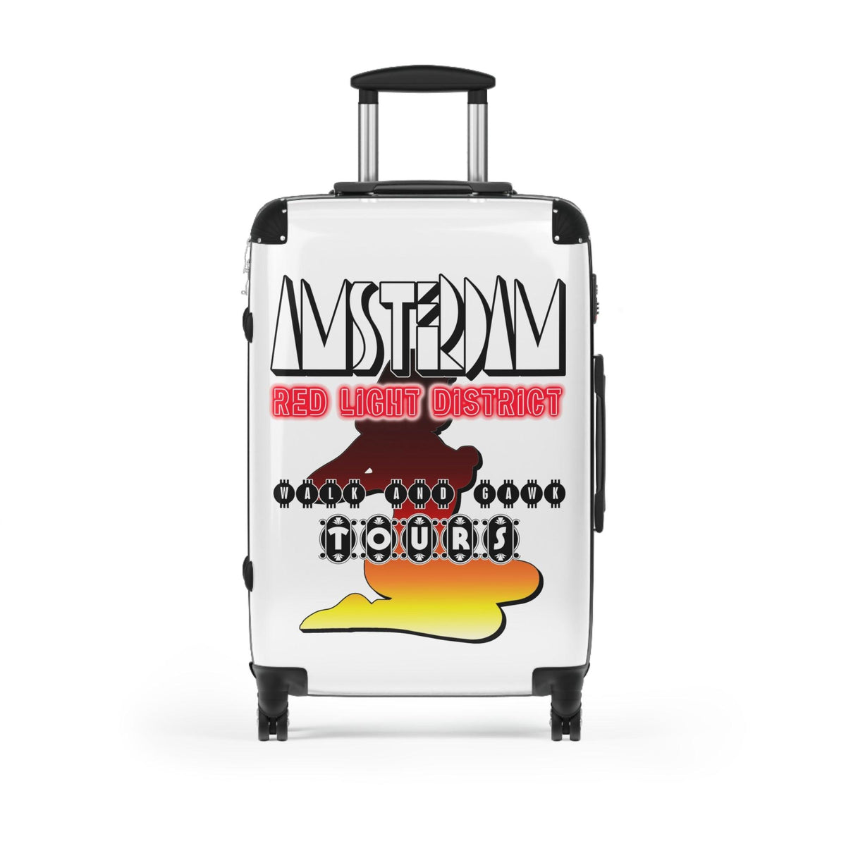 Amsterdam Red Light District Walk And Gawk Tours - Suitcase - Witty Twisters Fashions